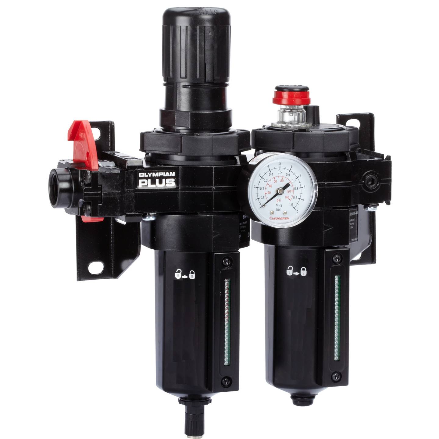 IMI NORGREN Wartungseinheit BL64-425 Druckluft Kompressor 125x186x296mm G1/2 - 2050011297447