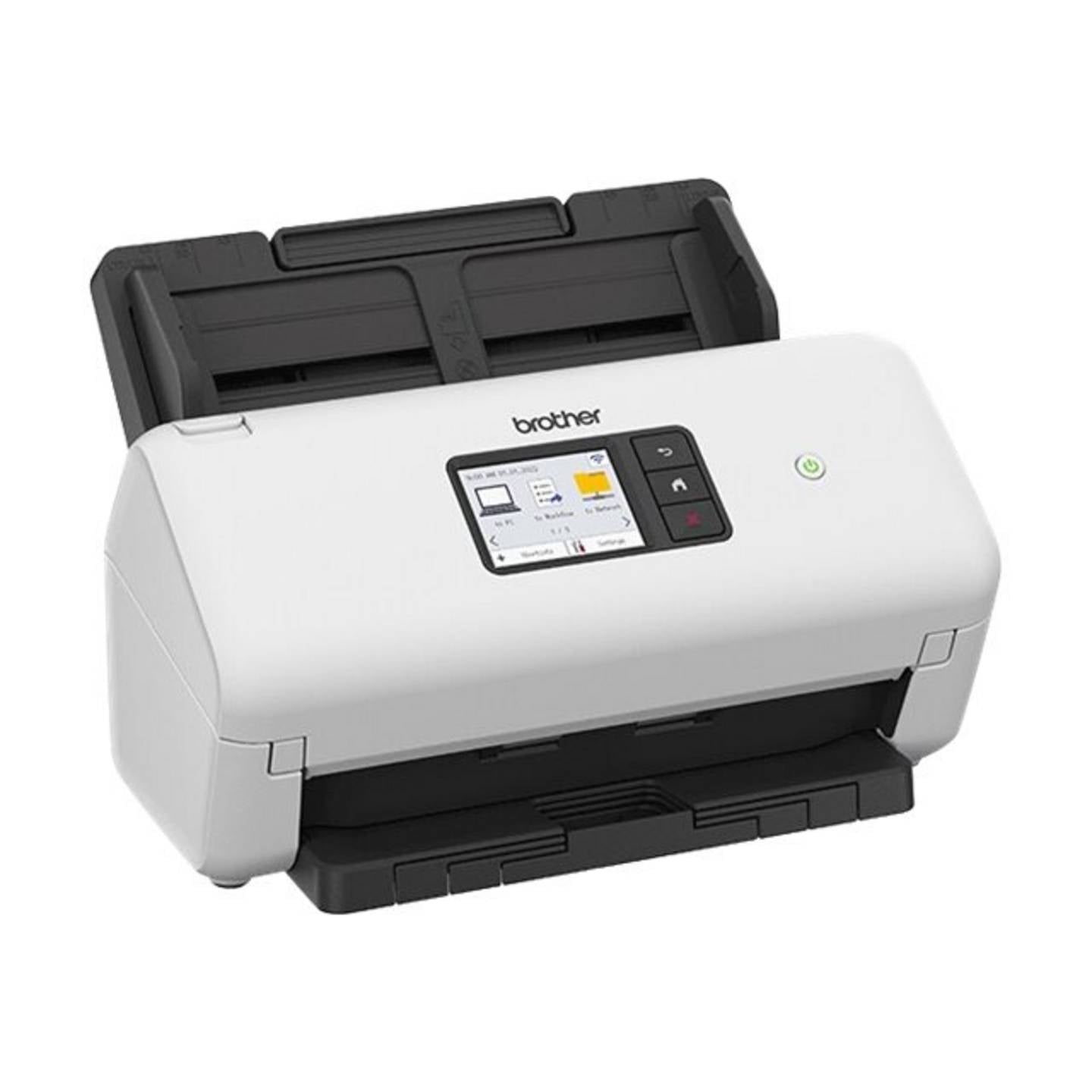 Brother Dokumentenscanner ADS-4500W Duplex A4 600dpi 35Seiten/Min LAN mehrfarbig - 4977766814577