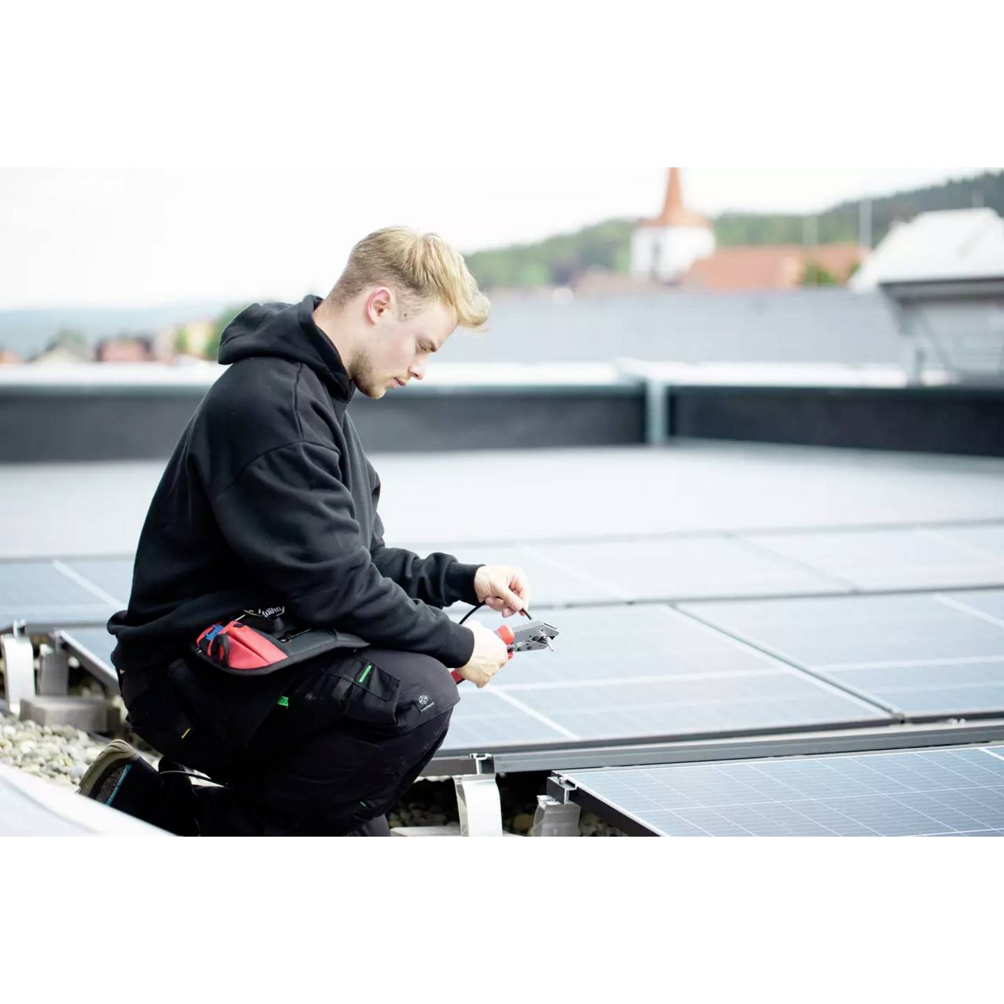 Wiha Crimpzange Photovoltaik-Verbinder MC4 45796 2,5 bis 6 mm² Handwerkzeug 680g - 4010995457969