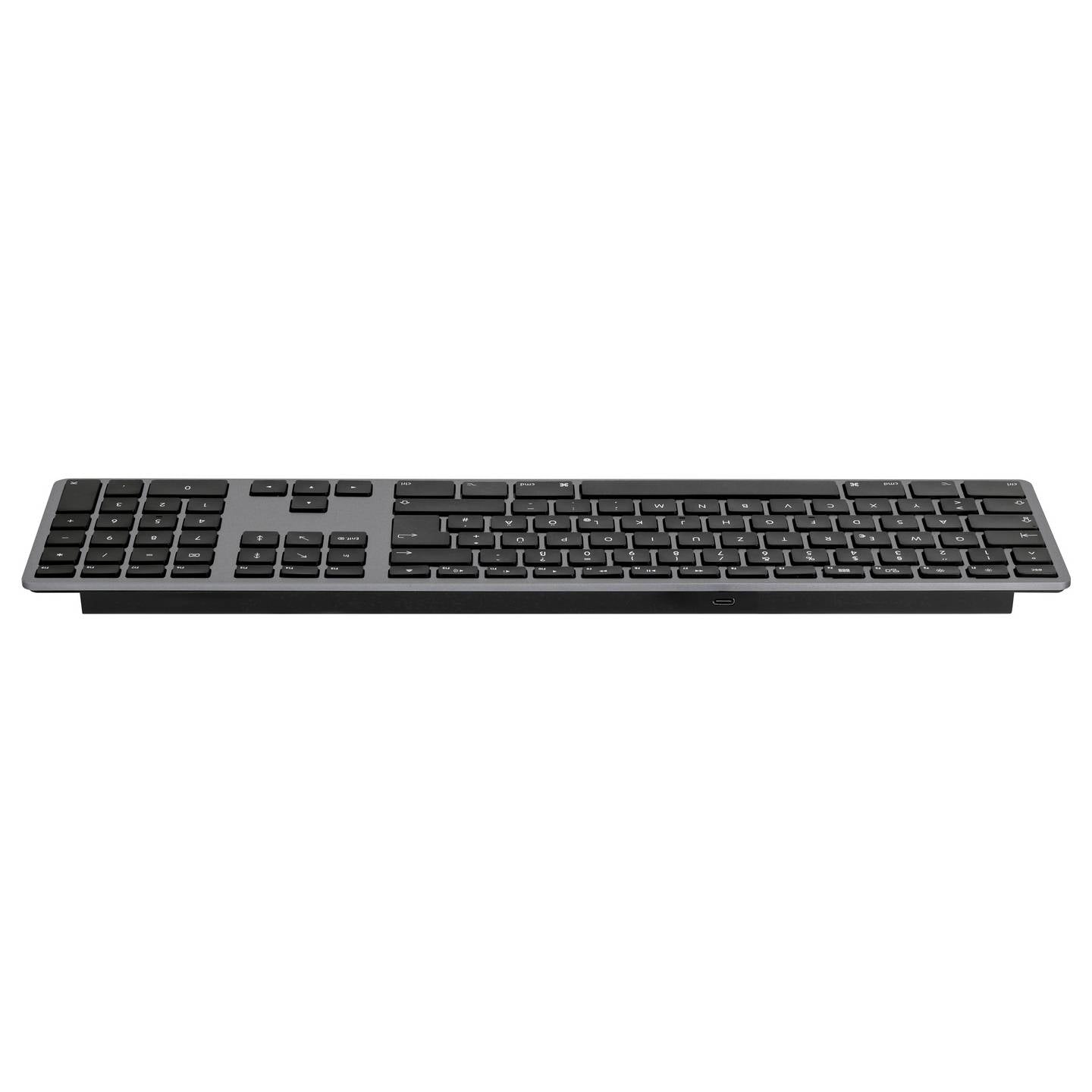 Matias FK418DCB-DE WL Aluminium Tastatur QWERTZ Space Grau für Mac - 0833742007651