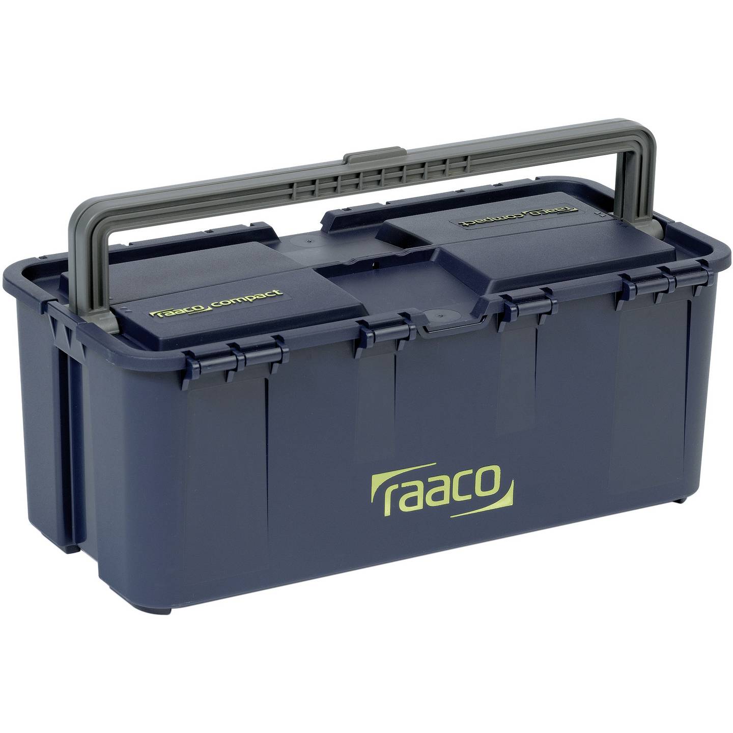 Werkzeugkoffer Werkzeugkiste Universal Raaco Compact 15 Polypropylen Trennwände - 5733439136563