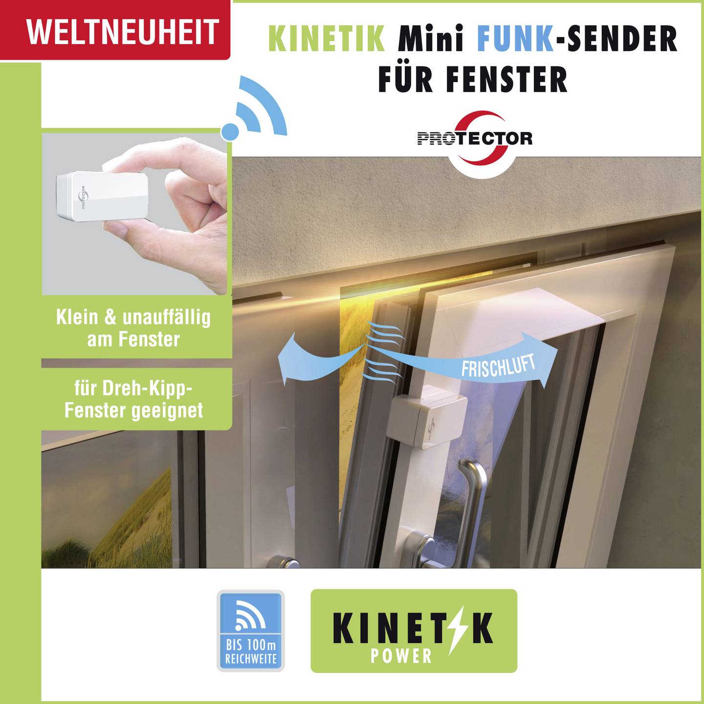 M-E Funk-Abluftsteuerung Steuergerät Empfänger Einbau Dunstabzugshaube Weiß - 4260070563072