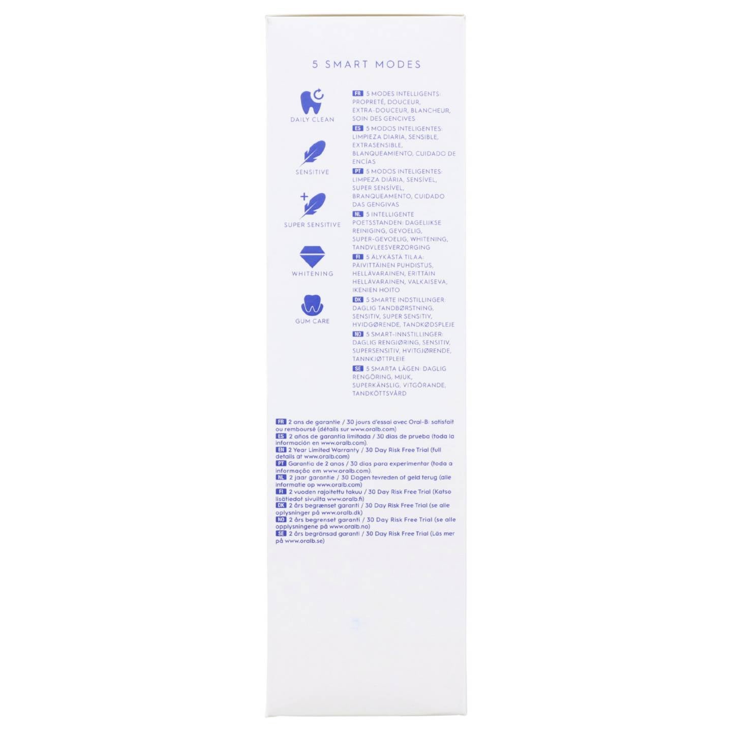 Oral-B iO elektrische Zahnbürste Smart Drucksensor 5 Reinigungsmodi Akku schwarz - 4210201445098