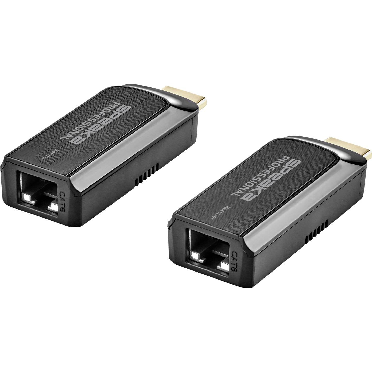 SpeaKa Professional HDMI Extender über Netzwerkkabel RJ45 50m schwarz - 4053199547432