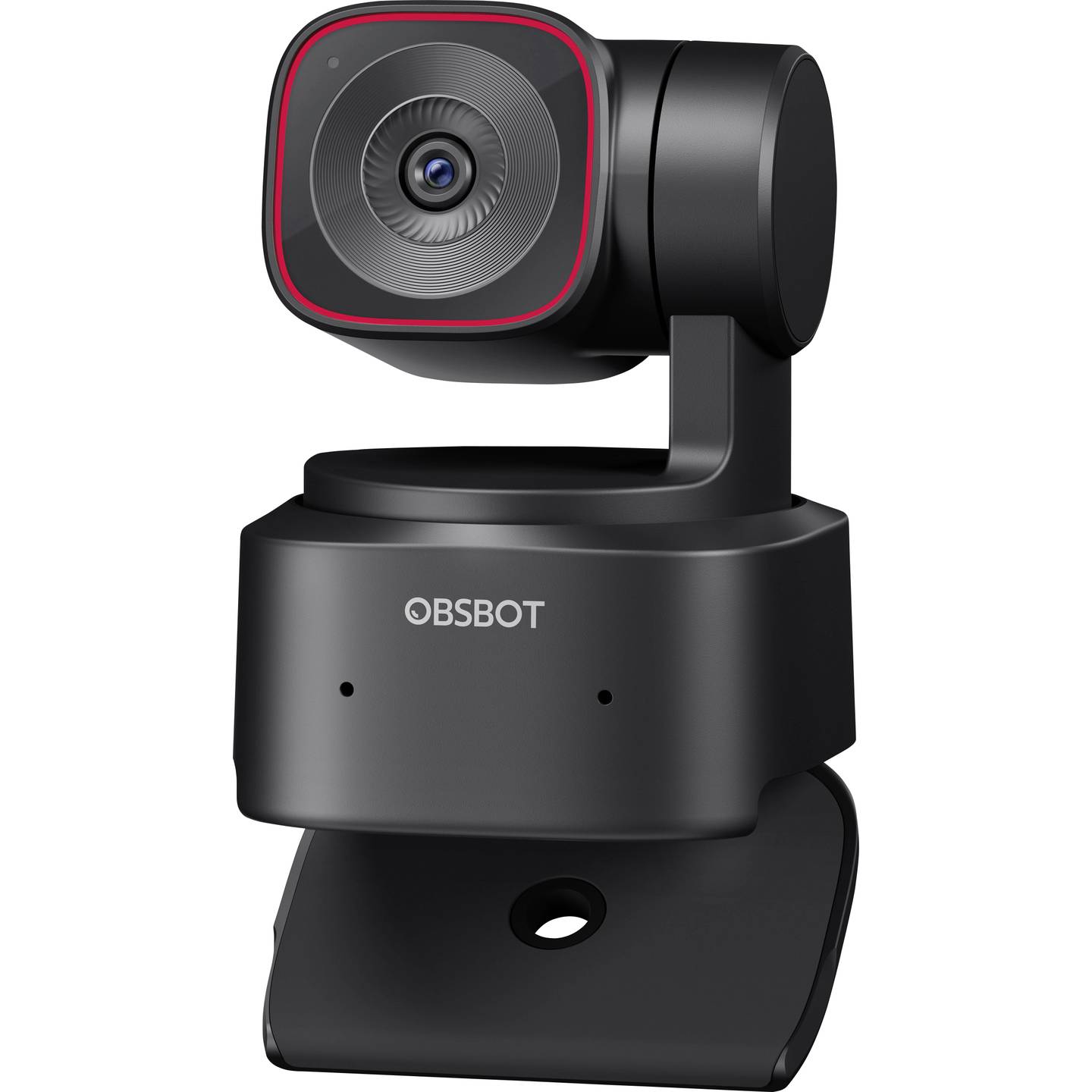 OBSBOT Tiny 2 Lite 4K Webcam mit AI Auto-Tracking und Klemm-Halterung schwarz - 6971889230441