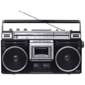 B-Ware Silva Schneider Kassettenradio PCR 1980 UKW MW KW Bluetooth Aufnahmefunktion