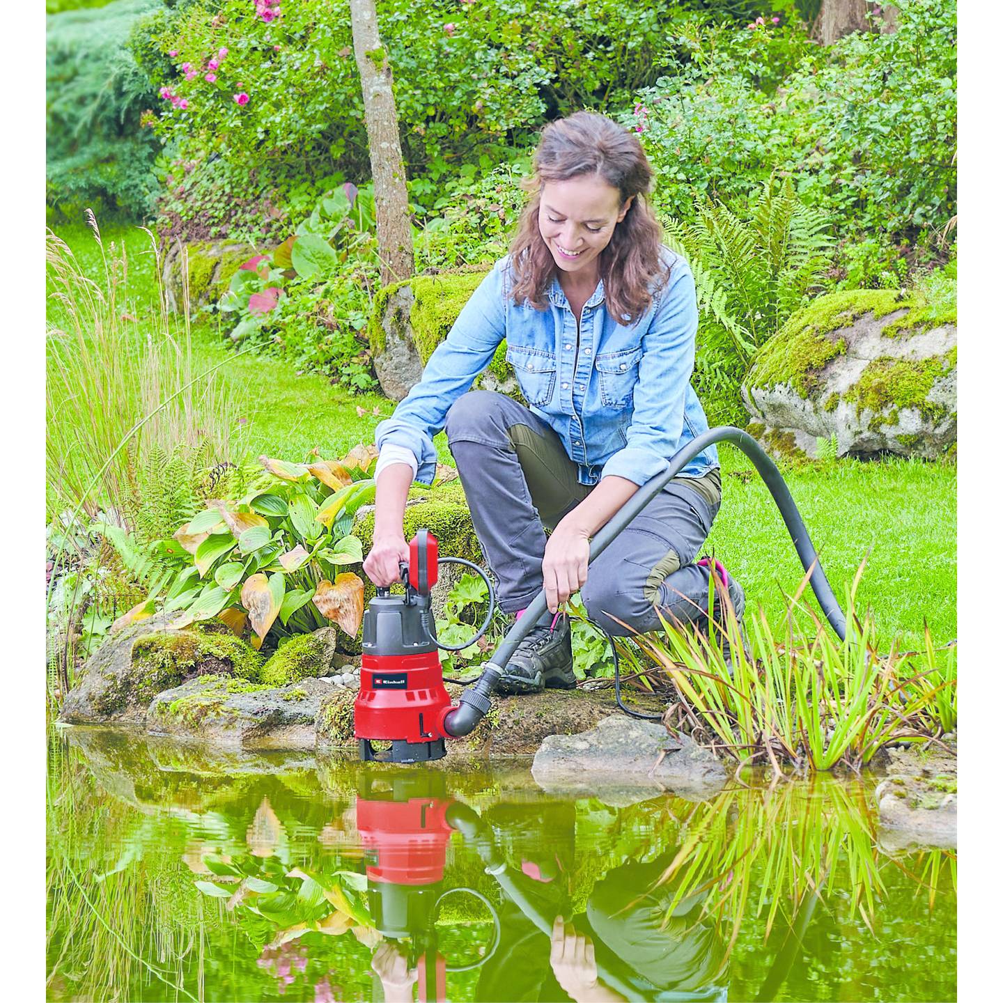 Einhell Schmutzwasserpumpe GC-DP 7035 LL Pumpe Wasserpumpe Gartenpumpe - 4006825662085