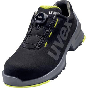 B-Ware Uvex Sicherheitshalbschuh S2 Mikrovelours Schwarz Größe 40 ESD 1 Paar Komfort