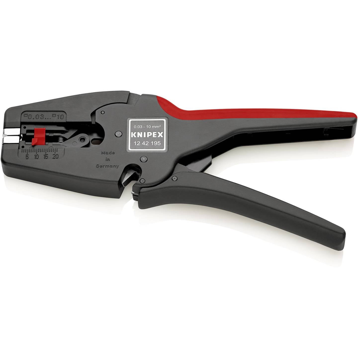 Knipex MultiStrip 10 Abisolierzange Zange Abisolierwerkzeug Automatisch Gehärtet - 4003773054580