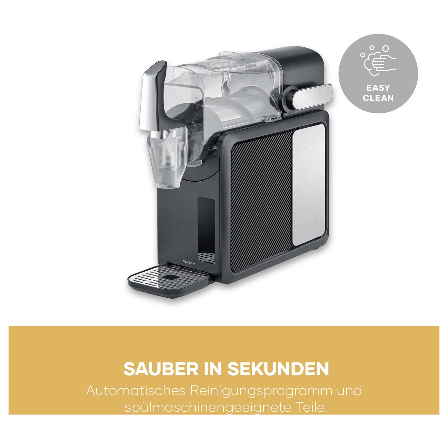 Severin Slush/Slushy Maschine EZ 7410 2l Eismaschine Getränkemaschine schwarz - 4008146049095
