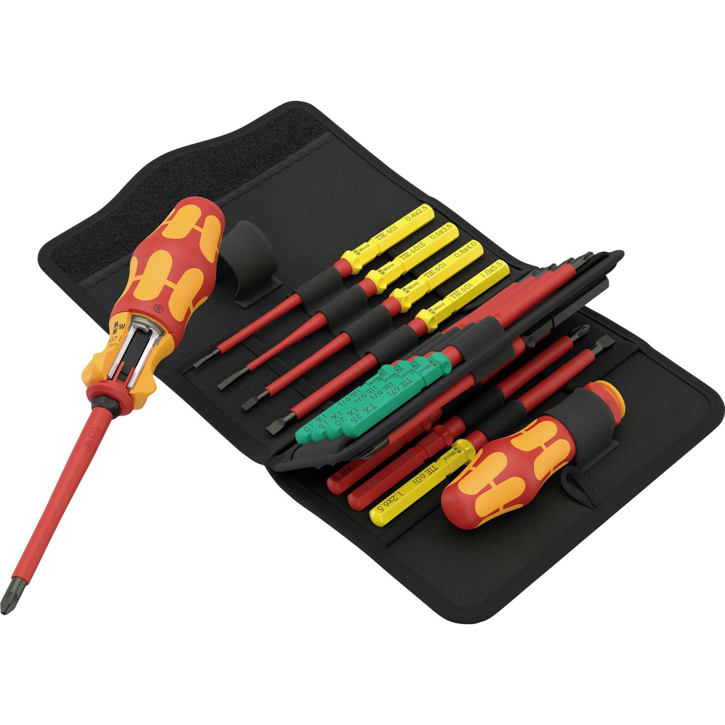 Wera Kraftform Kompakt VDE 17 RA 1 Schraubendreher-Set 17-teilig mit Gürtelta... - 4013288229694