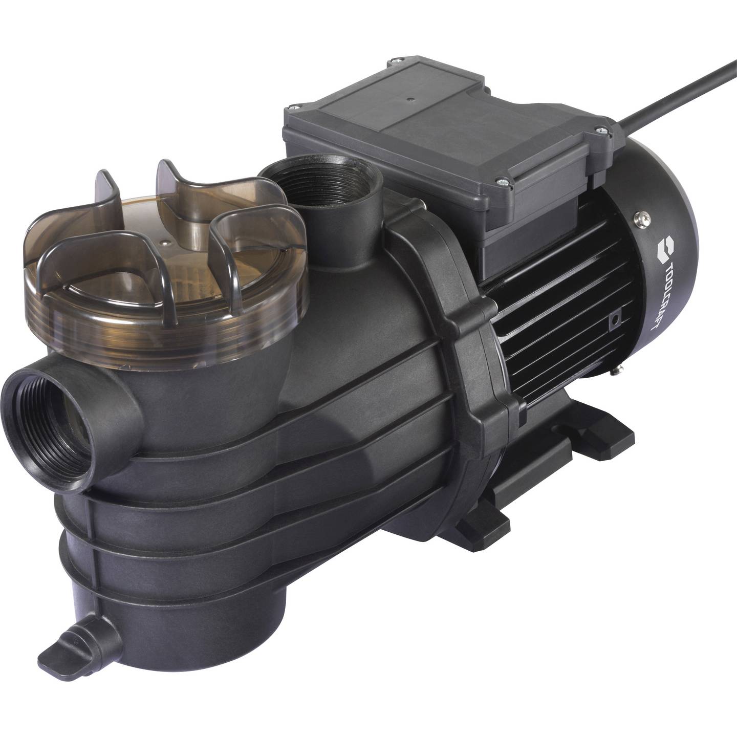 Toolcraft Poolpumpe Schwimmbadpumpe CLP5503 13000l/h 12m IPX5 550W 38mm 44,9mm - 4064161477183