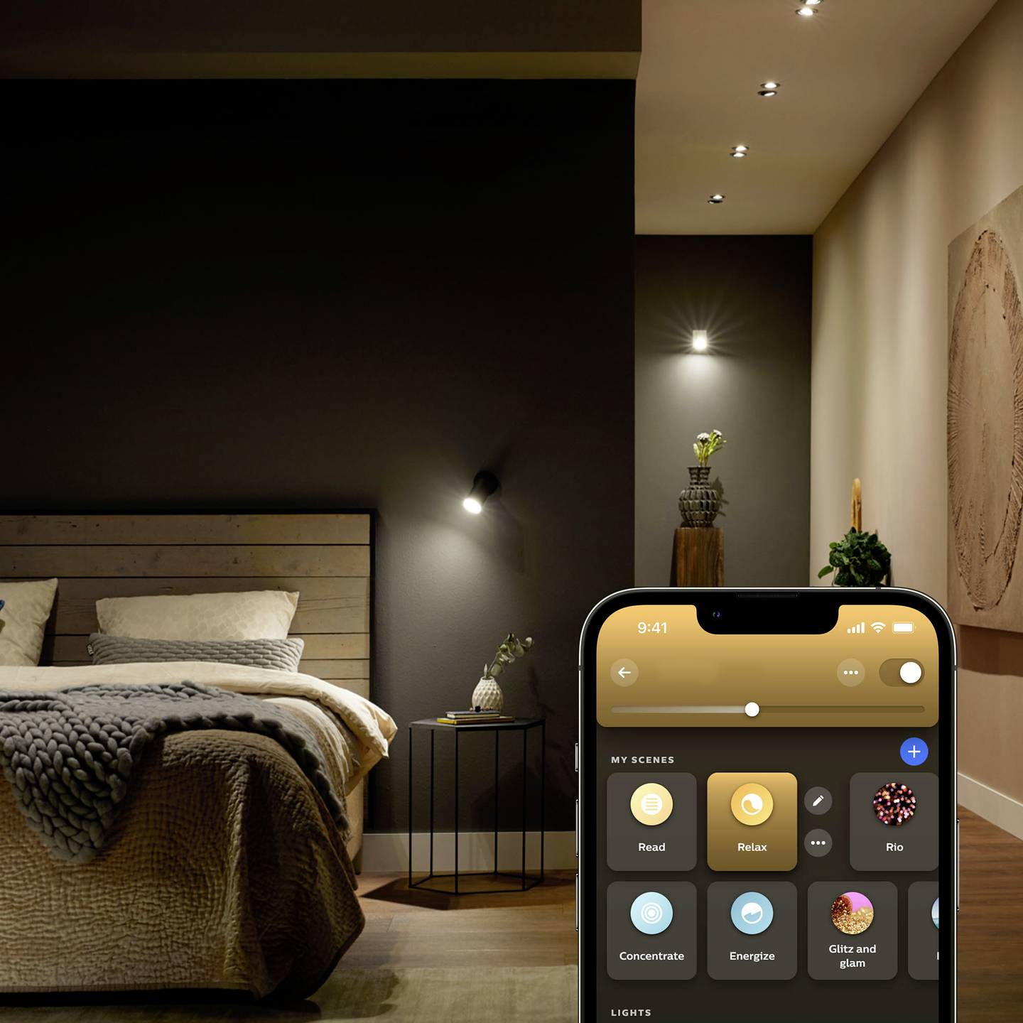 Philips Hue LED-Leuchtmittel GU10 warmweiß dimmbar Cloud-Anbindung Google Home - 8720169230170