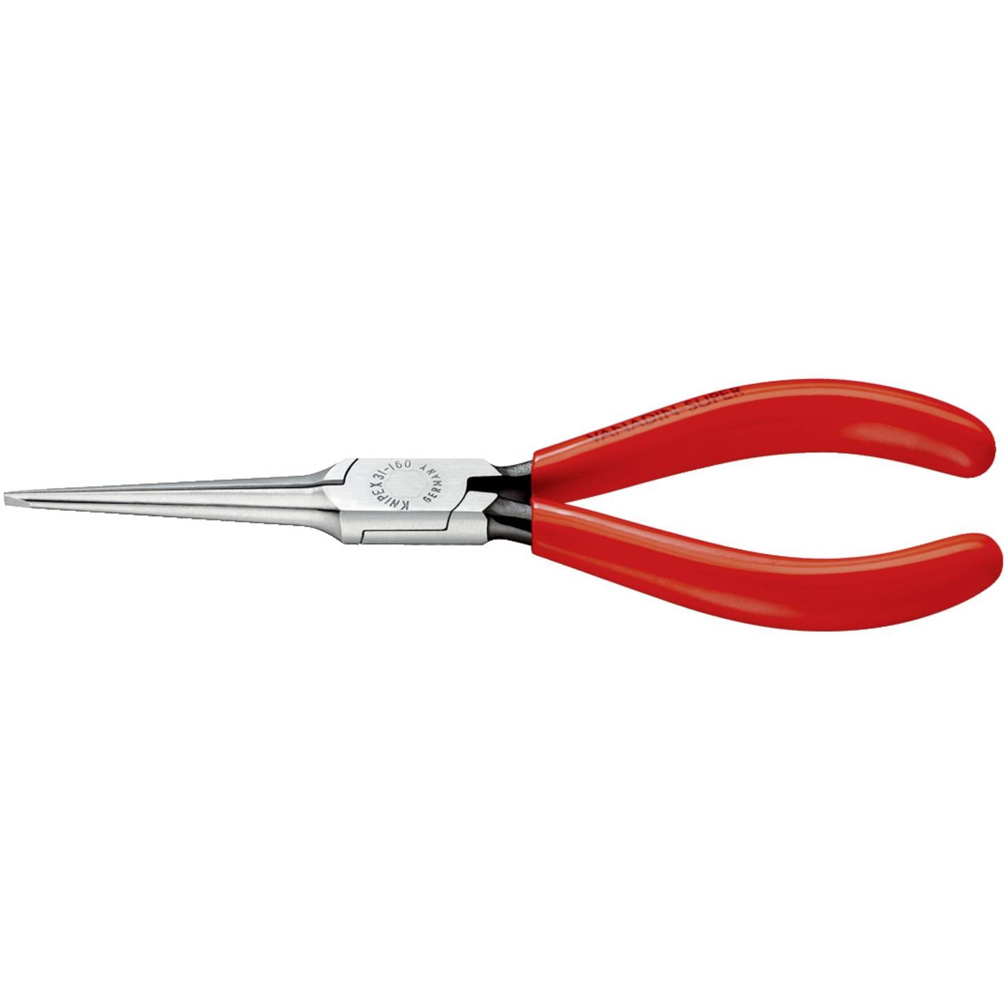Knipex Nadelzange Greifzange 160mm Elektronik Werkzeug Präzisionszange schwarz - 4003773044475