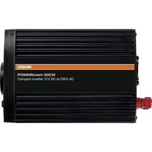 B-Ware OSRAM POWERinvert 300W Wechselrichter 12V DC auf 230V AC mit Schutzfunktionen