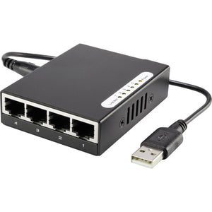 B-Ware Renkforce Netzwerk Switch RJ45 1483811 5 Port 100 MBit/s Netzwerk-Router-Gerät