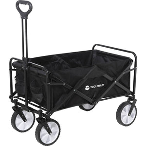B-Ware TOOLCRAFT Bollerwagen faltbar 80 kg Traglast 1000x490x860 mm Stahl Polypropylen