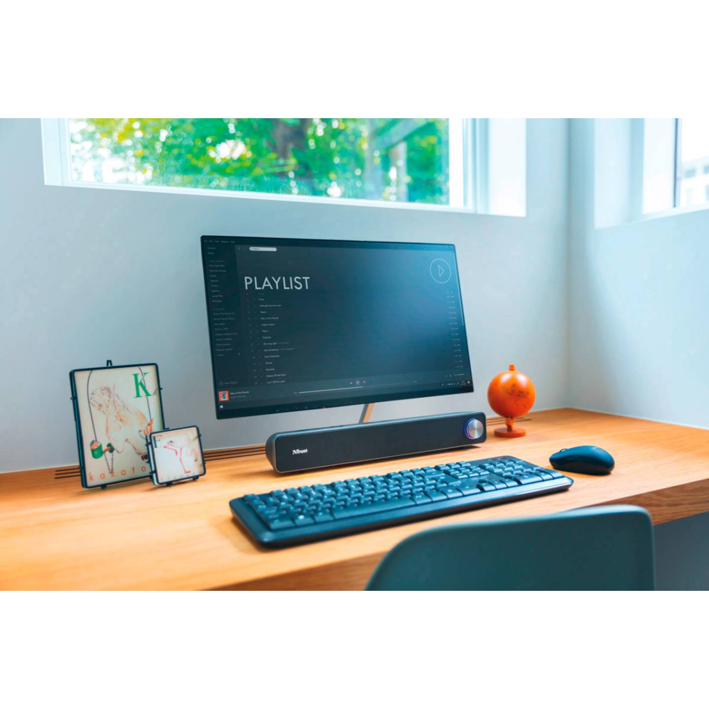 Trust PC-Lautsprecher Arys Kabelgebunden 12W USB Lautsprecher Schwarz Box 588g - 8713439229462