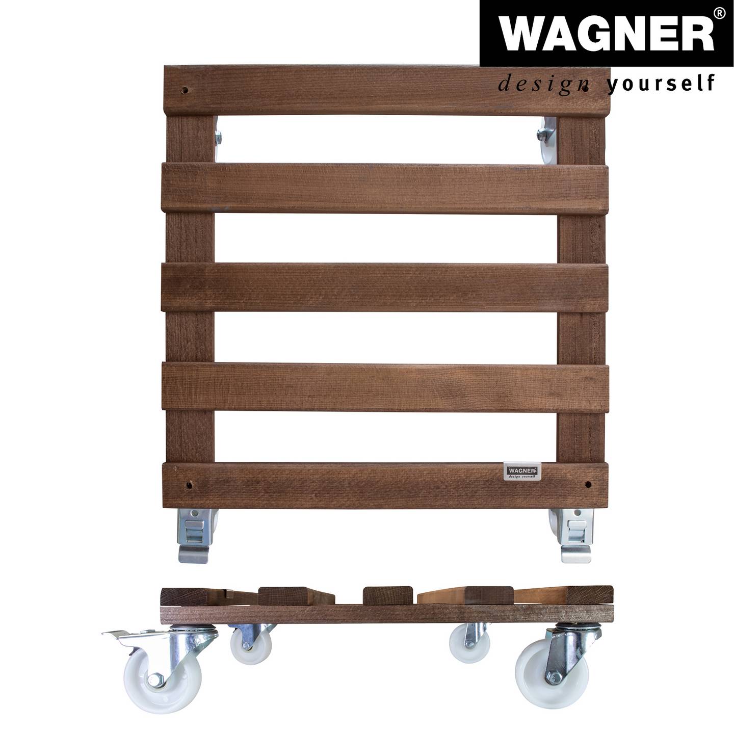 Wagner Multiroller GIGANT Tragkraft 25kg 45x45cm Multifunktionalers Rollbrett - 4001073033359