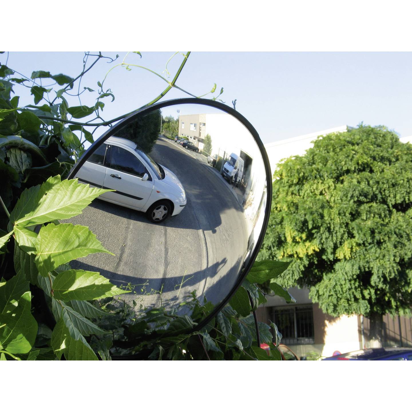 VISO MIROIR Sicherheitsspiegel Rundspiegel Ø33cm Wandhalterung Glas Innen Außen - 3321369936012