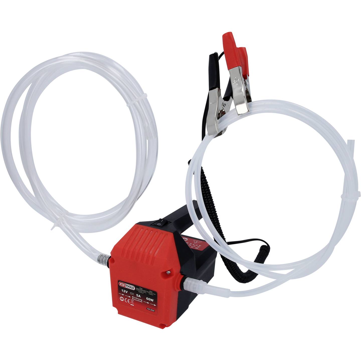 KS Tools Pumpe Öl Absaugpumpe Umfüllpumpe Diesel Motoröl Heizöl Kühlflüssigkeit - 4042146885123