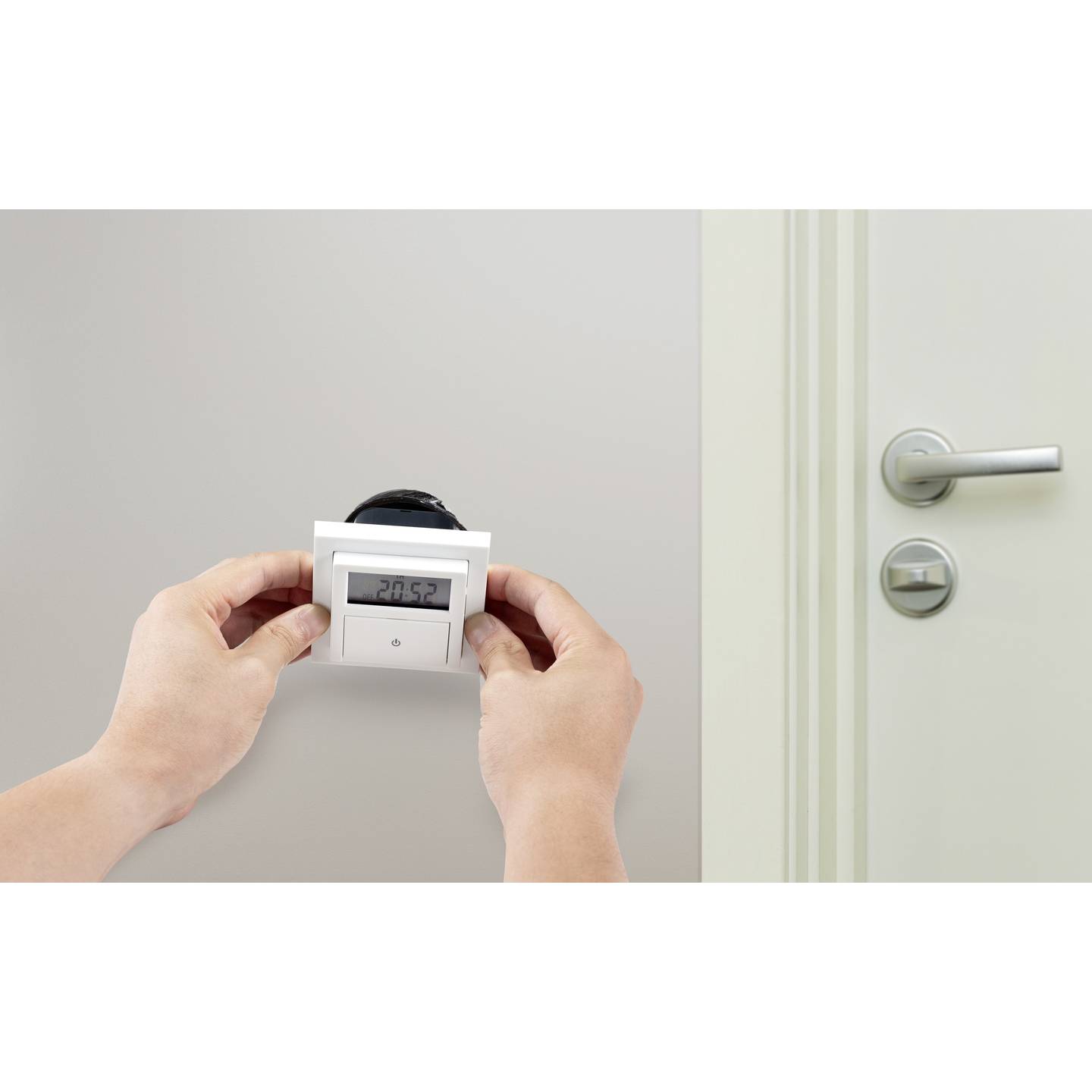 Sygonix Unterputz-Timer digital Wochenprogramm 1800W Countdown-Funktion Lampe - 4064161043487