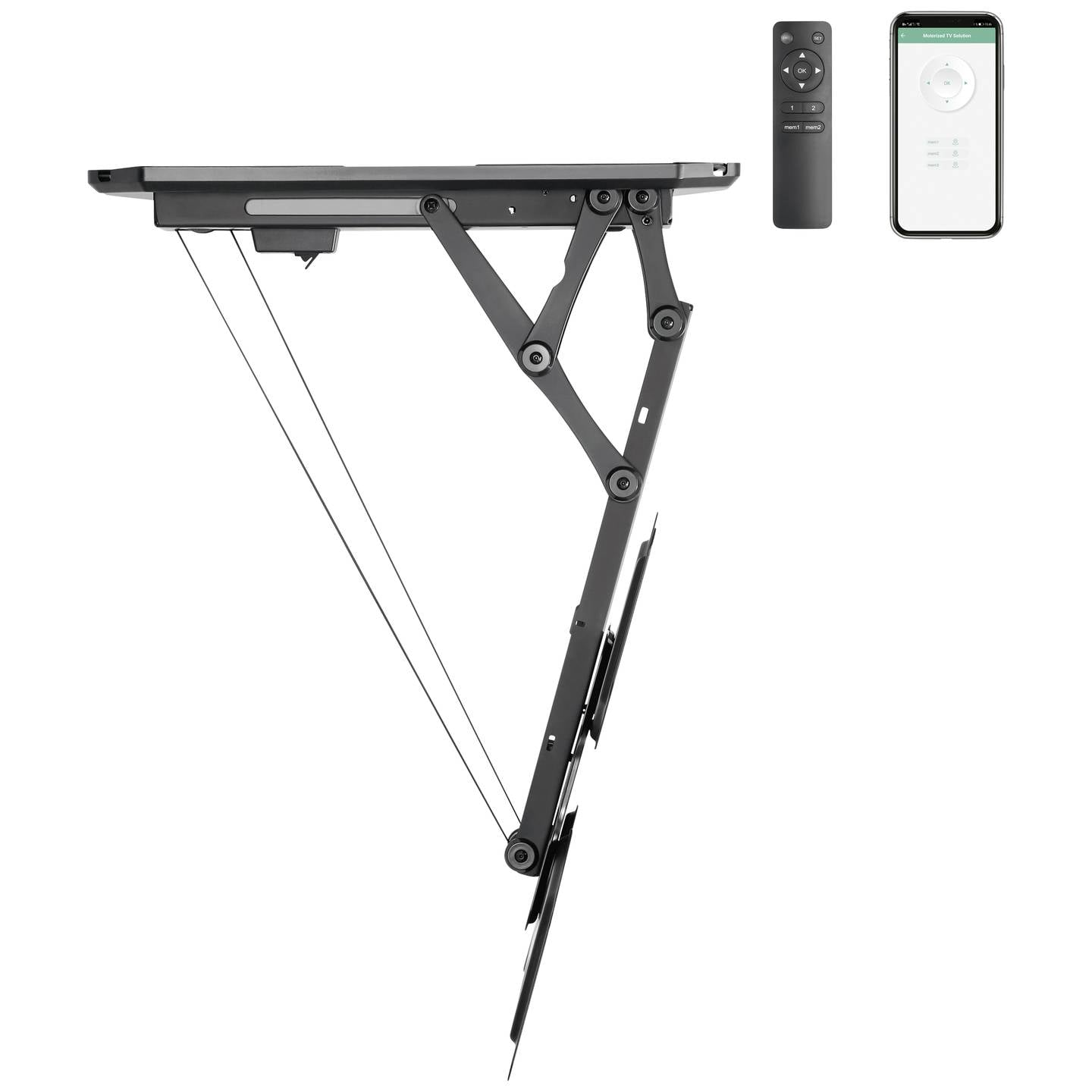 SpeaKa Professional SP-TVCM-510 TV-Deckenhalterung Fernbedienung TV-Halterung - 4064161207971