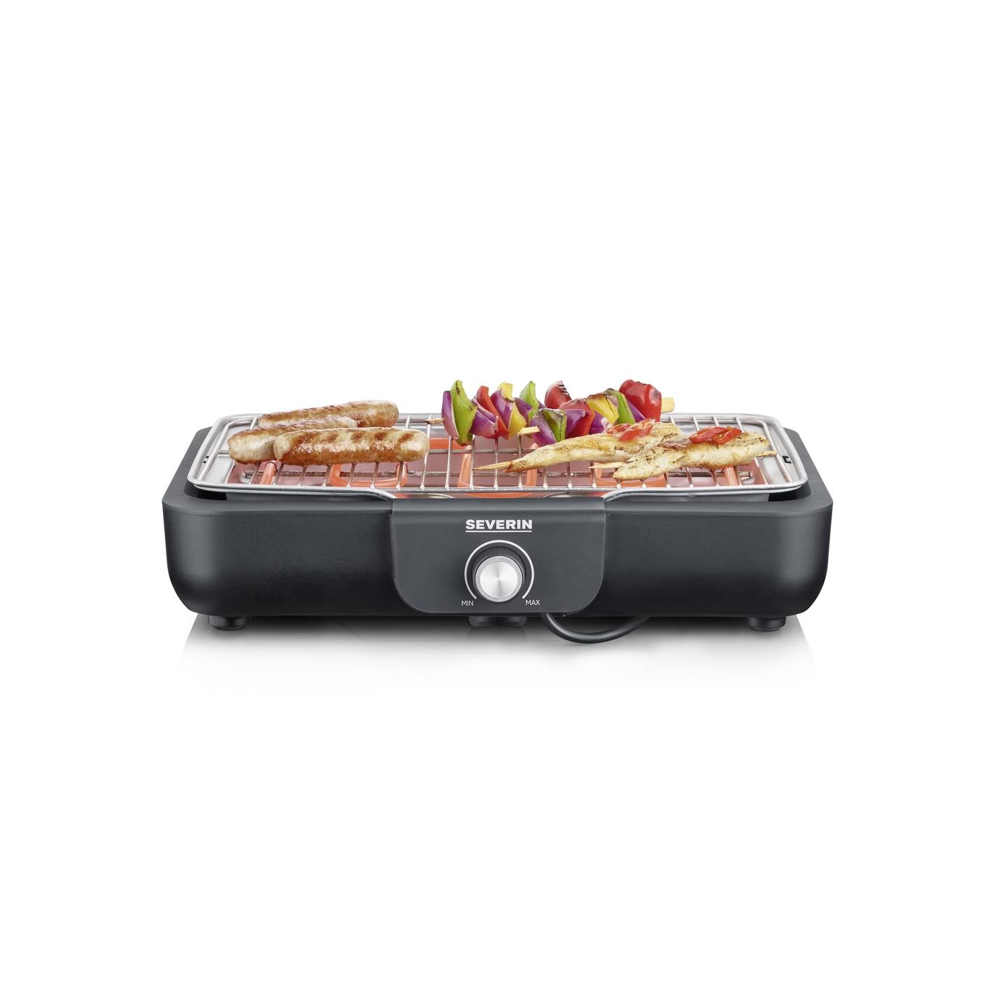 Severin Tischgrill Grillgerät Grillrost PG 8554 Elektrogrill Grill Küchengerät - 4008146043185