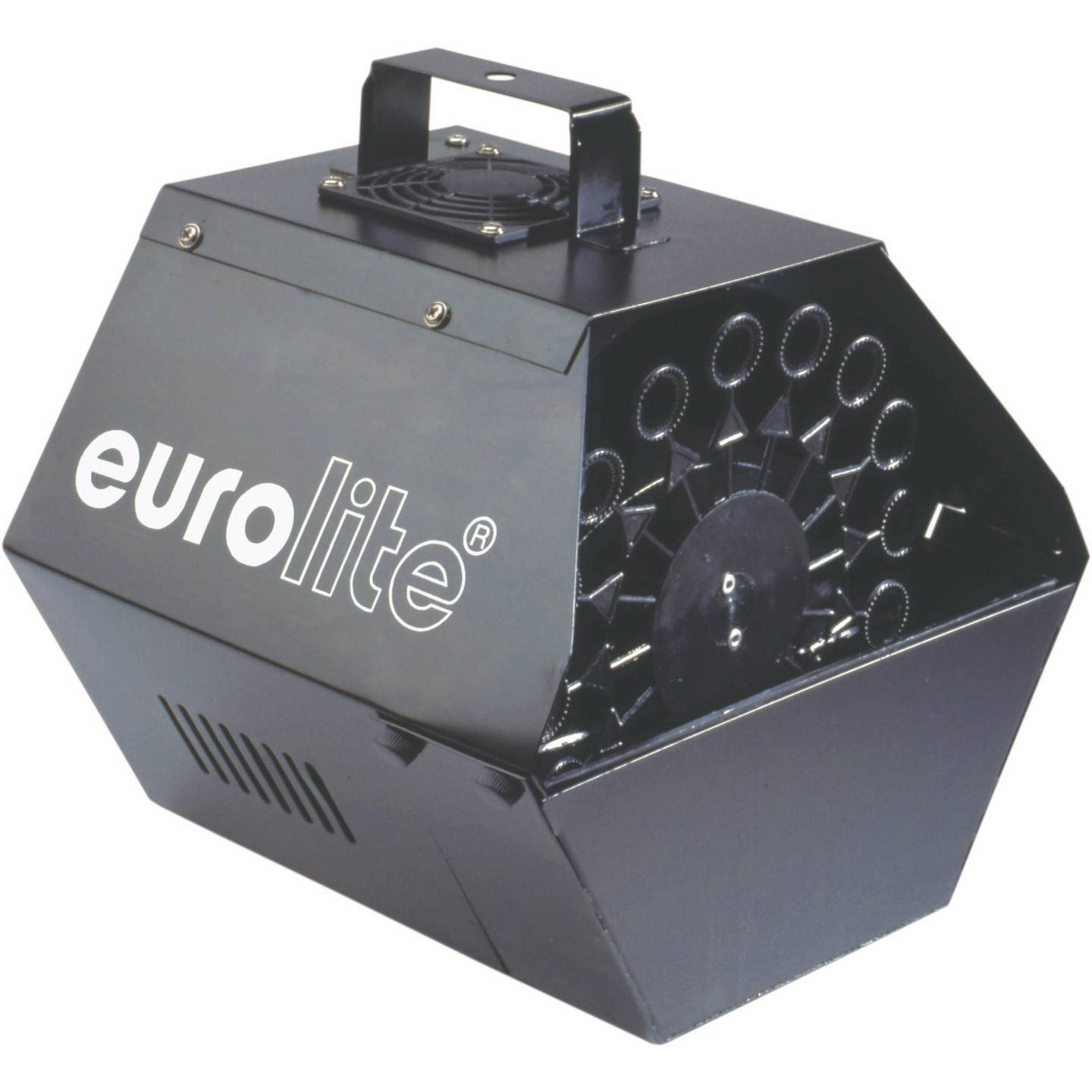 EUROLITE Seifenblasenmaschine schwarz 1 l Tankinhalt für Feste und Feiern - 4026397174588