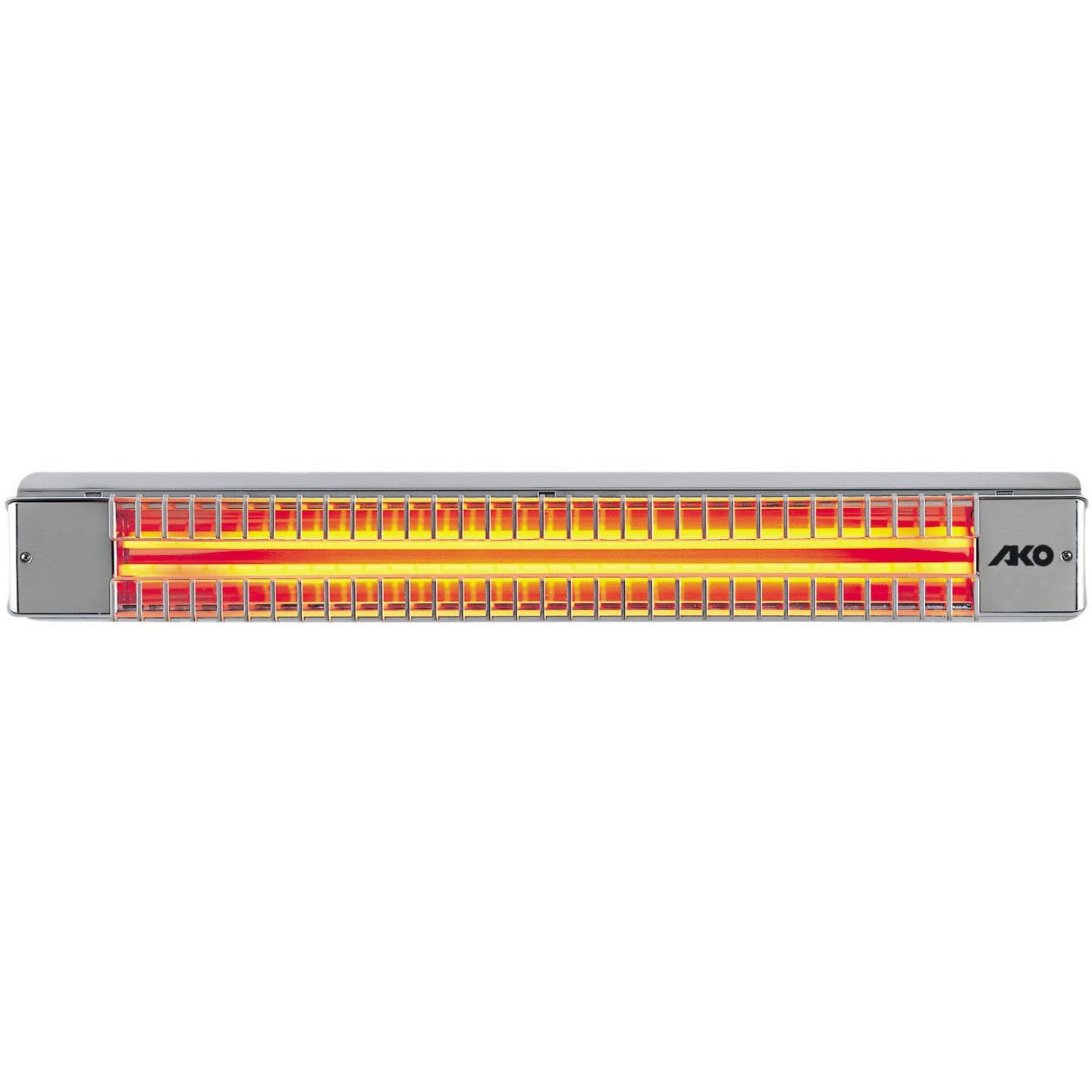 Dimplex Terrassenstrahler Außenstrahler 1300W Silber-Grau IPX4 100x750x105mm - 4053199981694