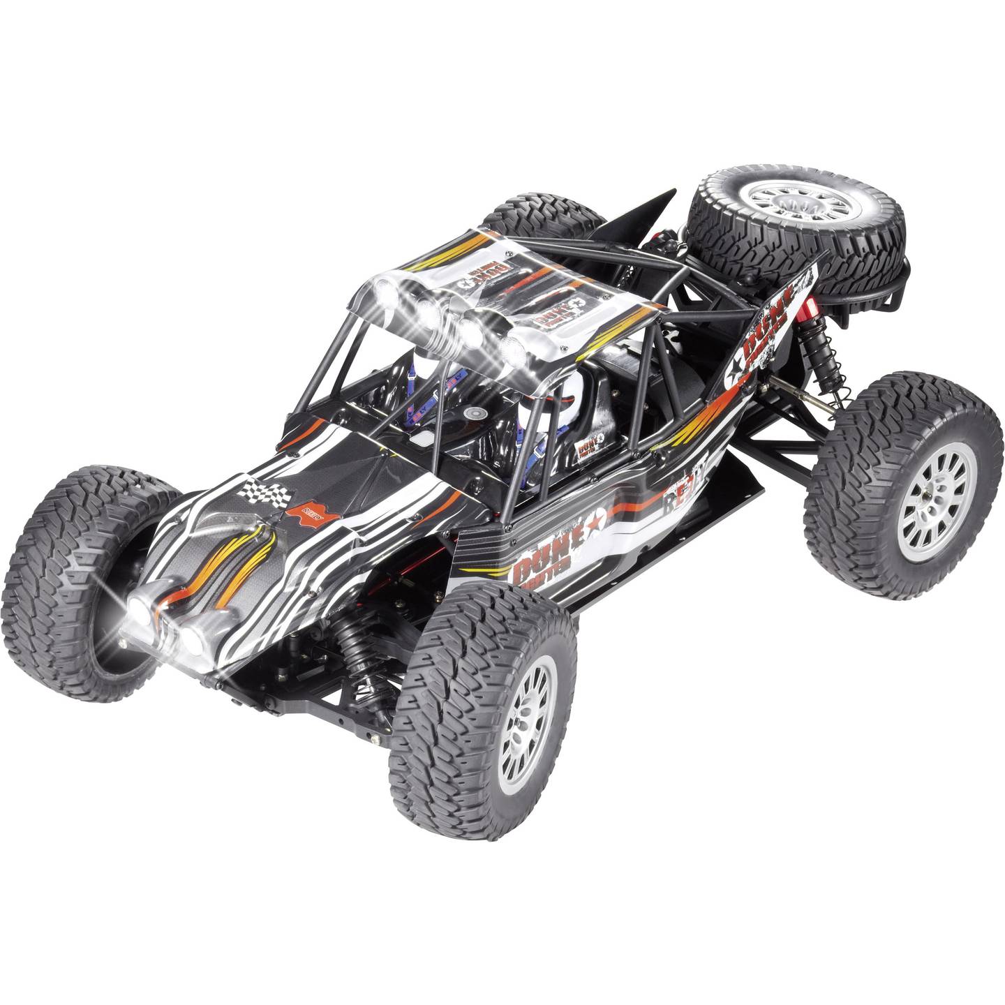 Reely RC Modellauto Dune Fighter Bausatz Elektro Buggy Allradantrieb 1:10 4WD - 4016139055084