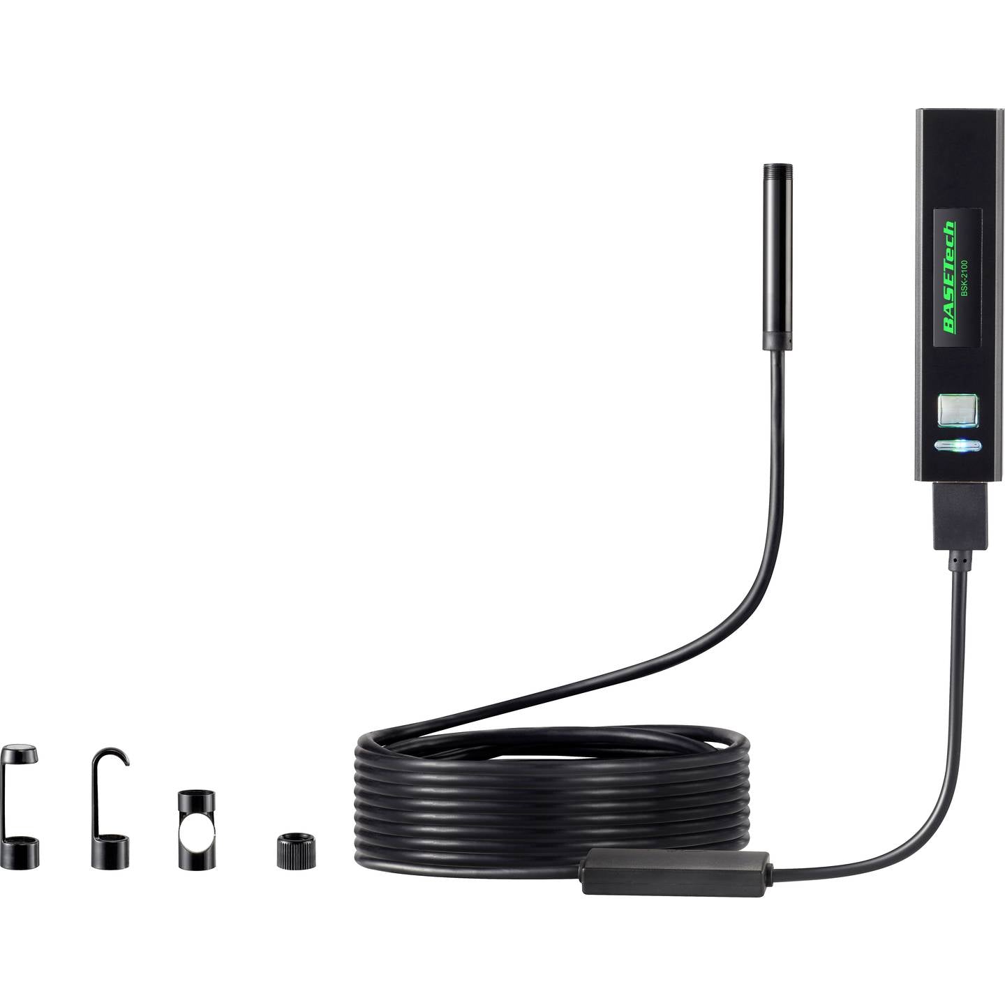 Basetech USB-Endoskop BSK-2100 Inspektionskamera 8mm 10m IP67 wasserdicht - 4053199958085