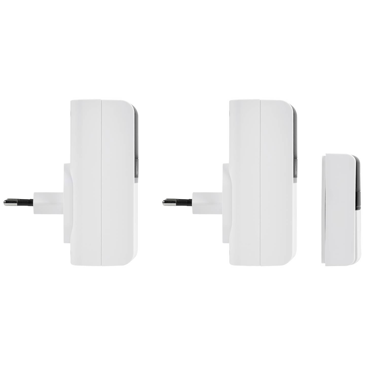 Byron Funkklingel Komplett-Set DBY-23415 100m Reichweite 16 Melodien grau 80dB - 8711658446707
