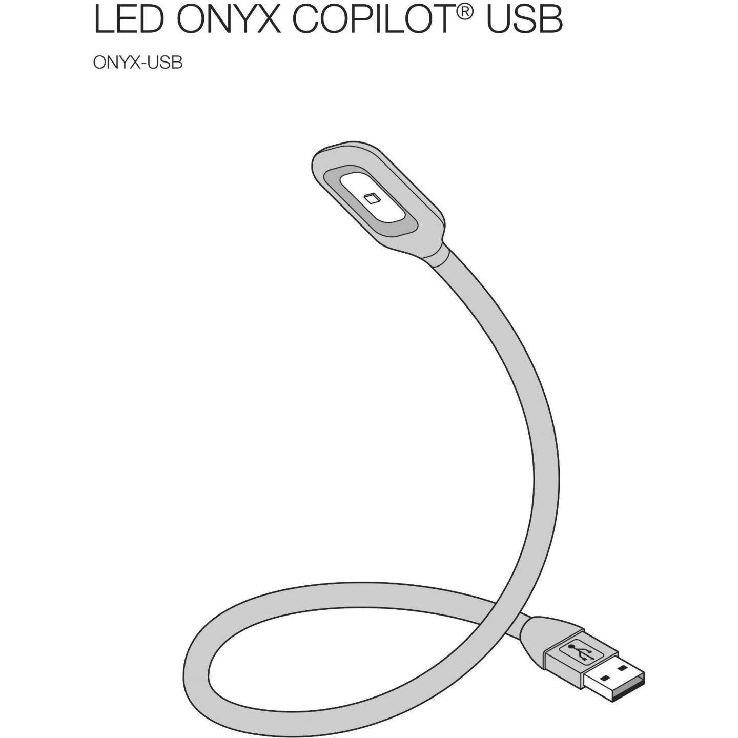 Osram LED Leseleuchte ONYX Copilot Hängeleuchte Lampe dimmbar schwarz 80cm - 4052899601000