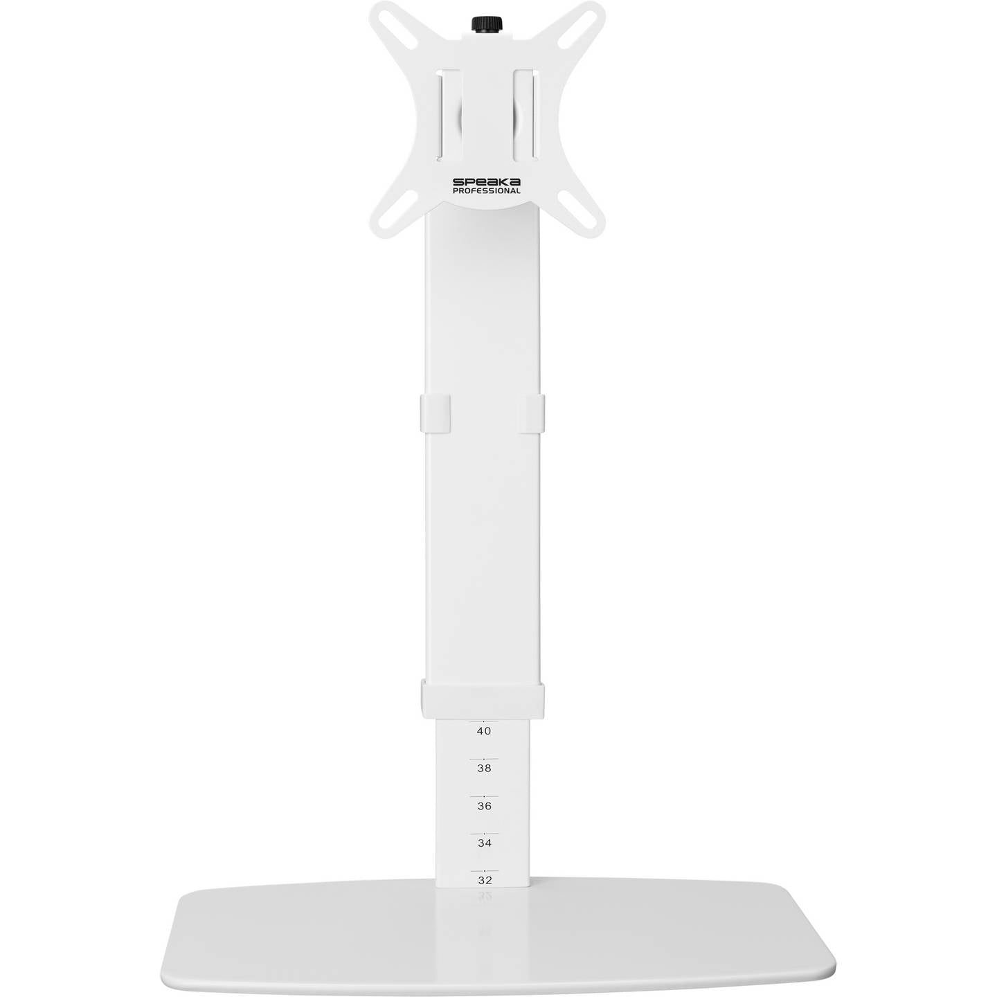 SpeaKa Professional Monitor-Standfuß Höhenverstellbar 360° drehbar 8kg Ständer - 4064161206721