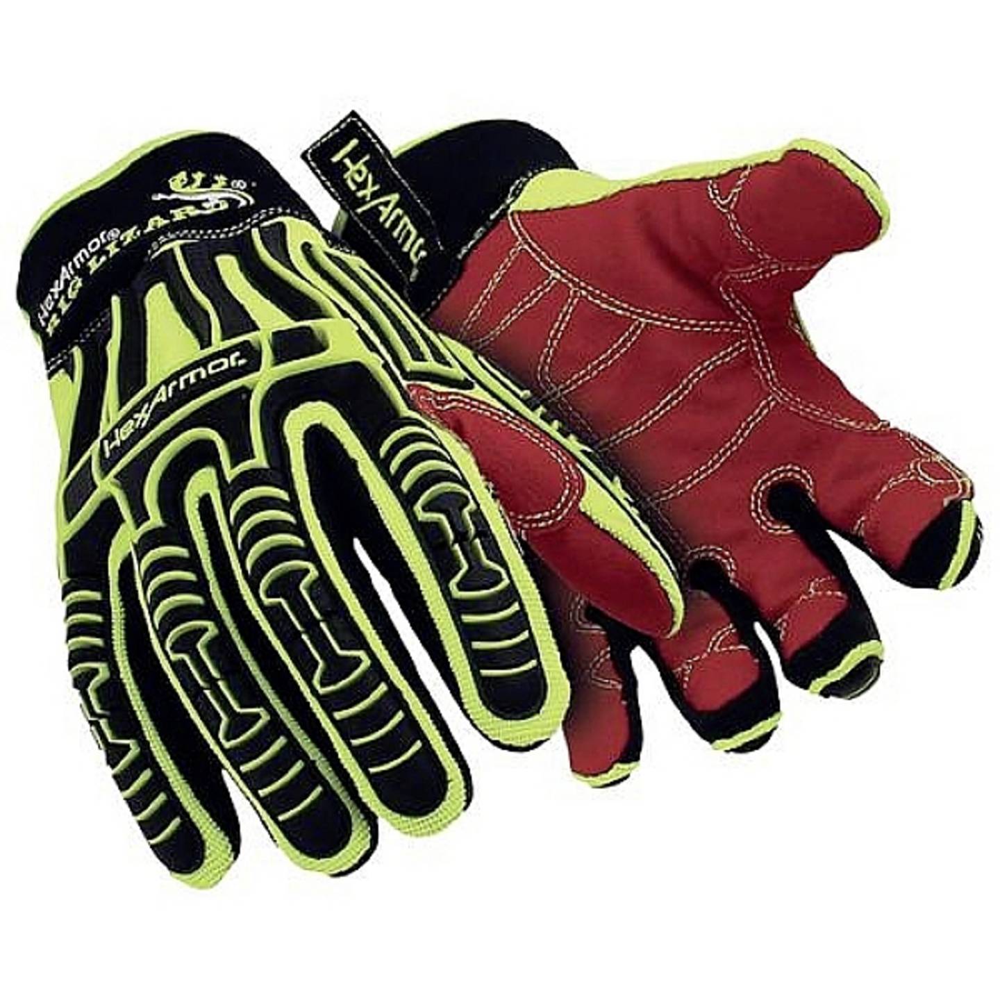 HexArmor Schnittschutzhandschuh Rig Lizard 2021X Größe 9 schwarz 1 Paar - 0810001795498