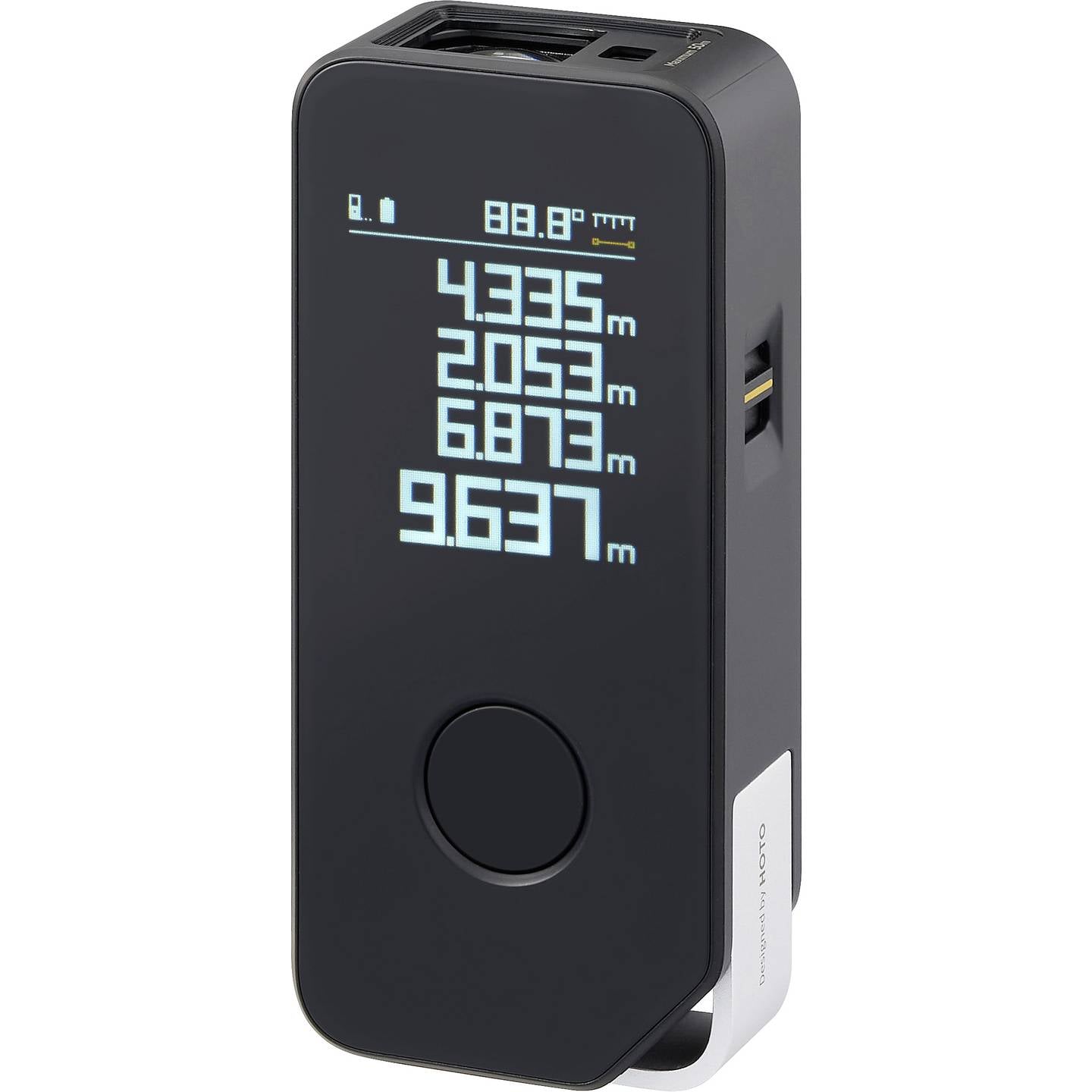 HOTO PRO Laser-Entfernungsmesser Distanzmesser Bluetooth 50 m Entfernung Gerät - 6974370800802