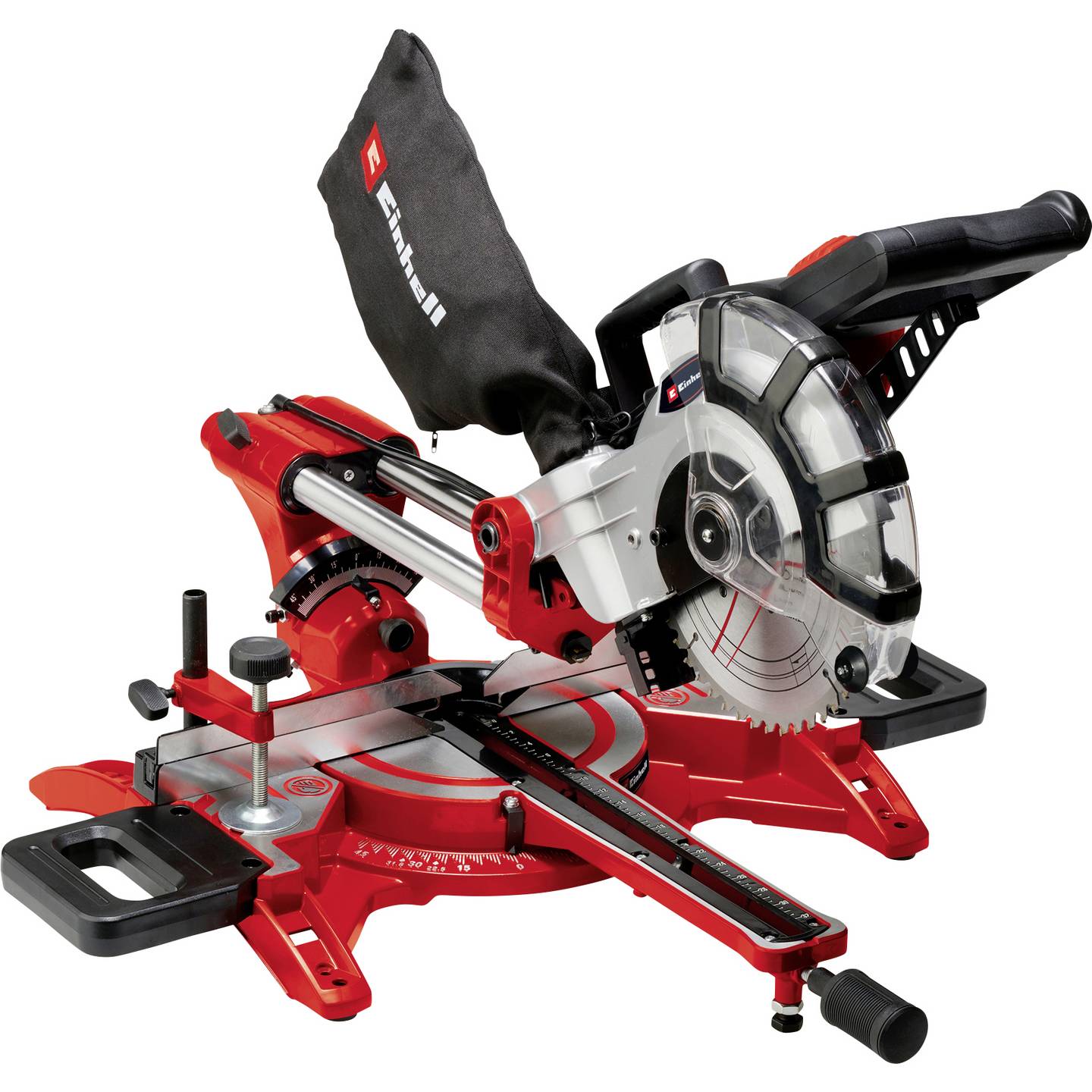 Einhell Zug-Kapp-Gehrungssäge TC-SM 2131/2 Dual 1500W 210mm präzise Sägewerkzeug - 4006825644883