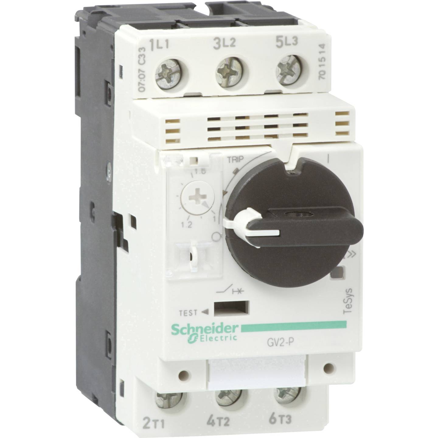 Schneider Electric Motorschutzschalter GV2P07 3polig IP20 Heizkörper 500W - 3389110213461