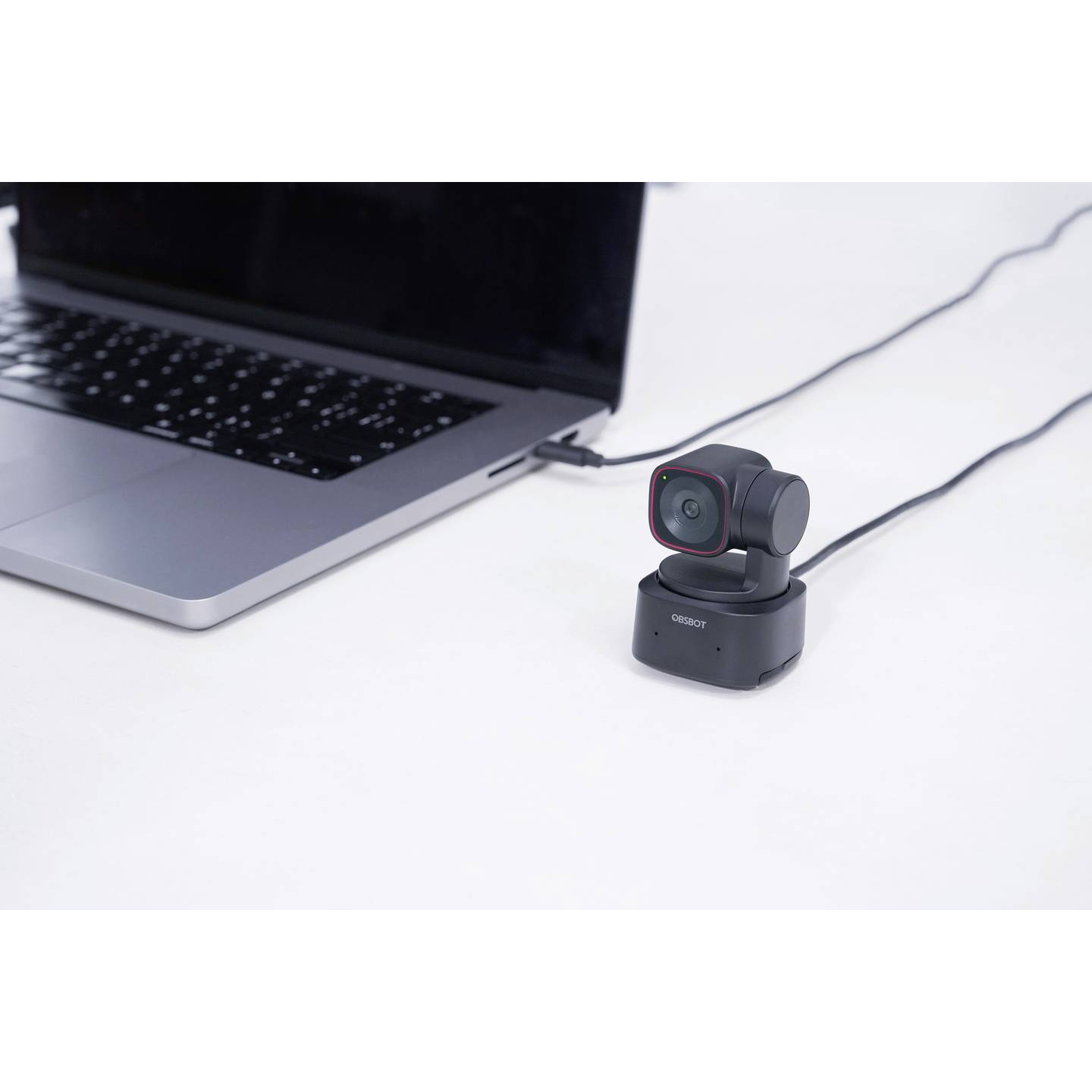 OBSBOT Tiny 2 Lite 4K Webcam mit AI Auto-Tracking und Klemm-Halterung schwarz - 6971889230441
