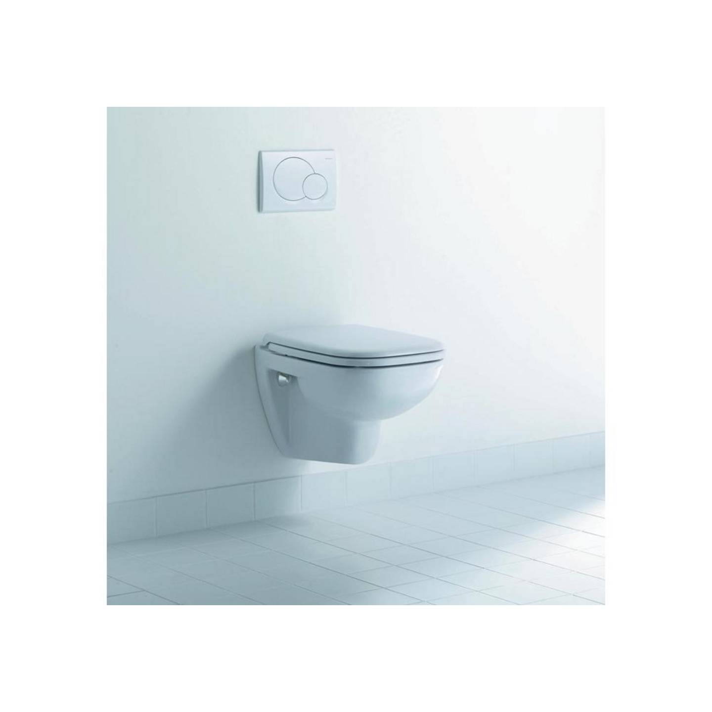 Duravit WC-Sitz D-Code Weiß mit verdeckten Edelstahlscharniere Bad WC-Sitz 78cm - 4021534384769