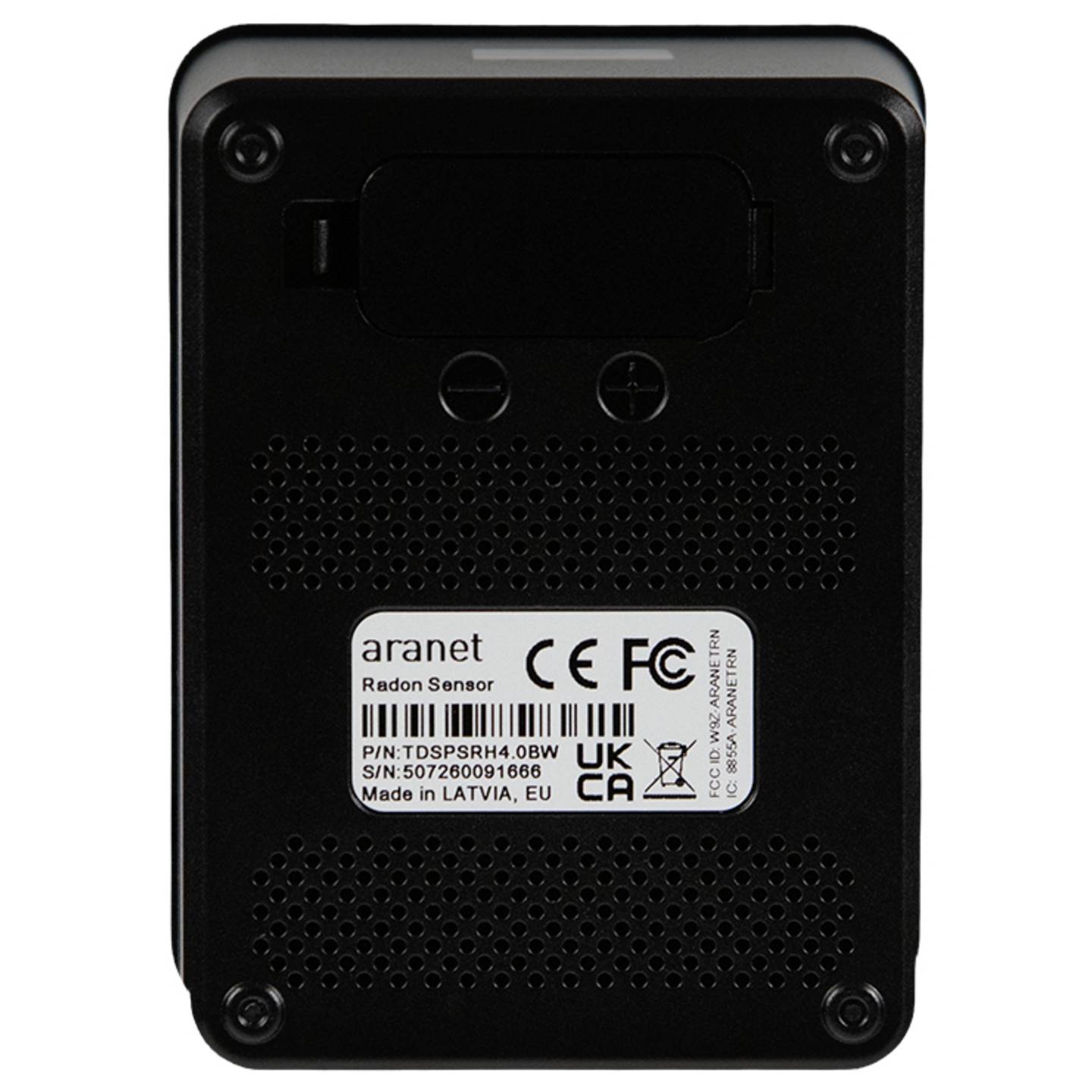 Aranet Radon-Messgerät 0-4000 Bq/m³ Luftqualitätsmessgerät Radonmonitor weiß - 4752213000570