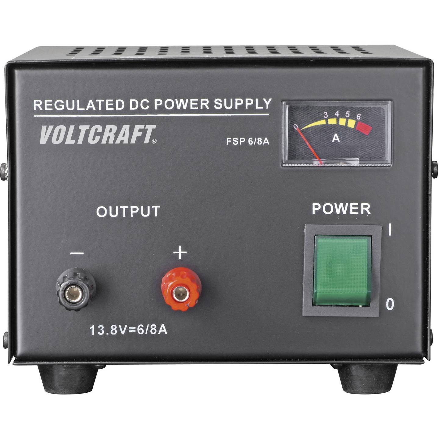 VOLTCRAFT FSP-1136 Labornetzgerät Festspannung 13.8 V/DC 6 A 85 W Anzahl Labor - 4016138520811