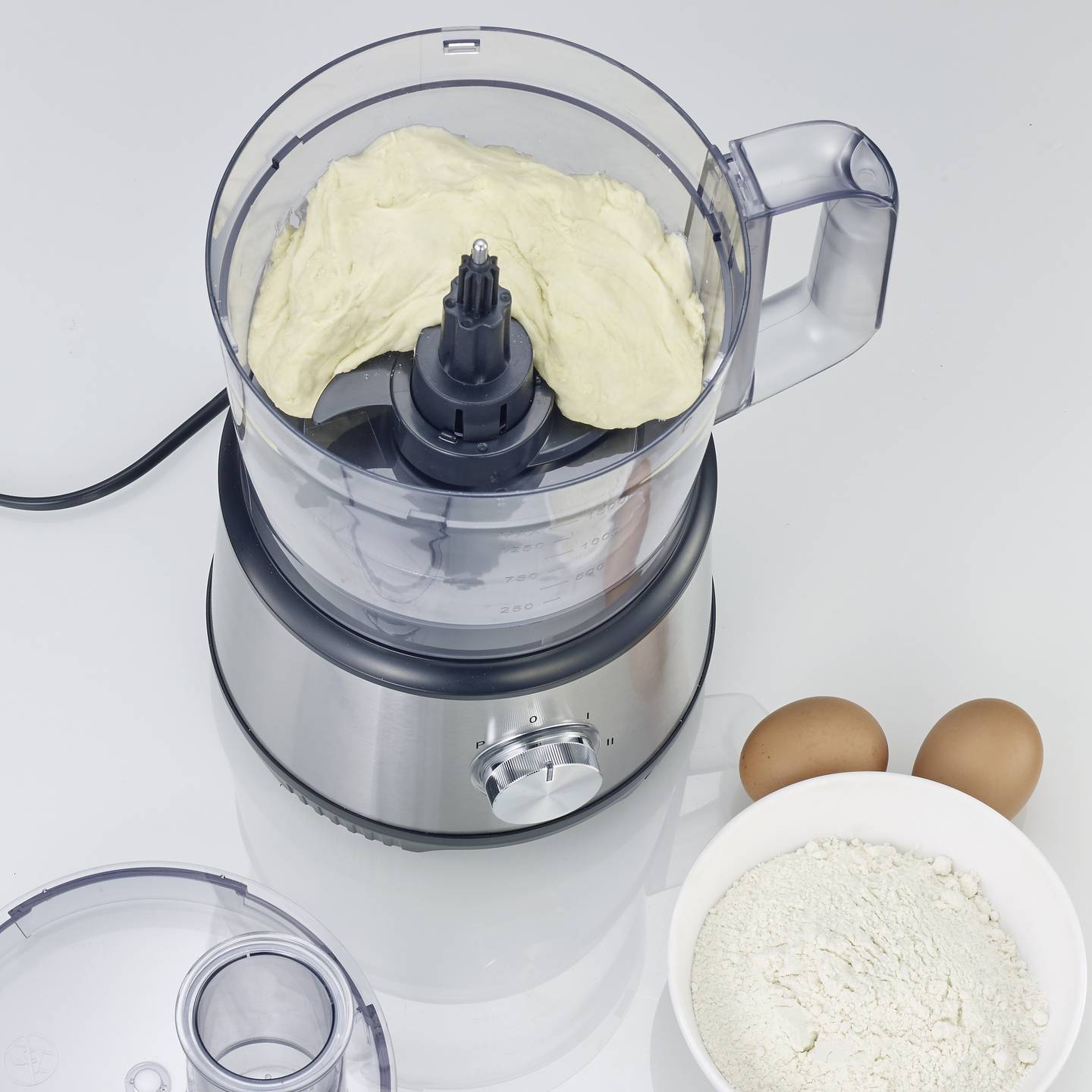 Severin Küchenmaschine Rührmaschine KM 3892 1200W Edelstahl Glas 1,5l Silber - 4008146038099
