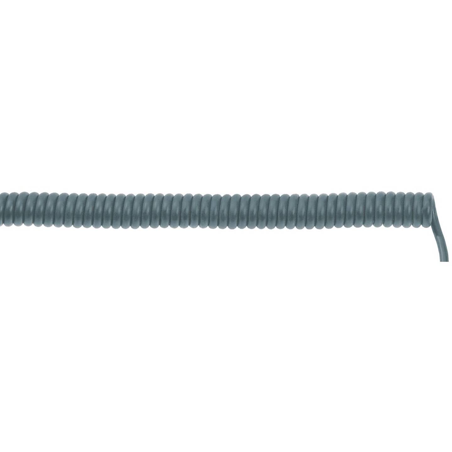 LAPP Spiralkabel PUR 1000-3000mm grau 18 Adern 300V Kabelleitung 1 Stück - 4044777867189