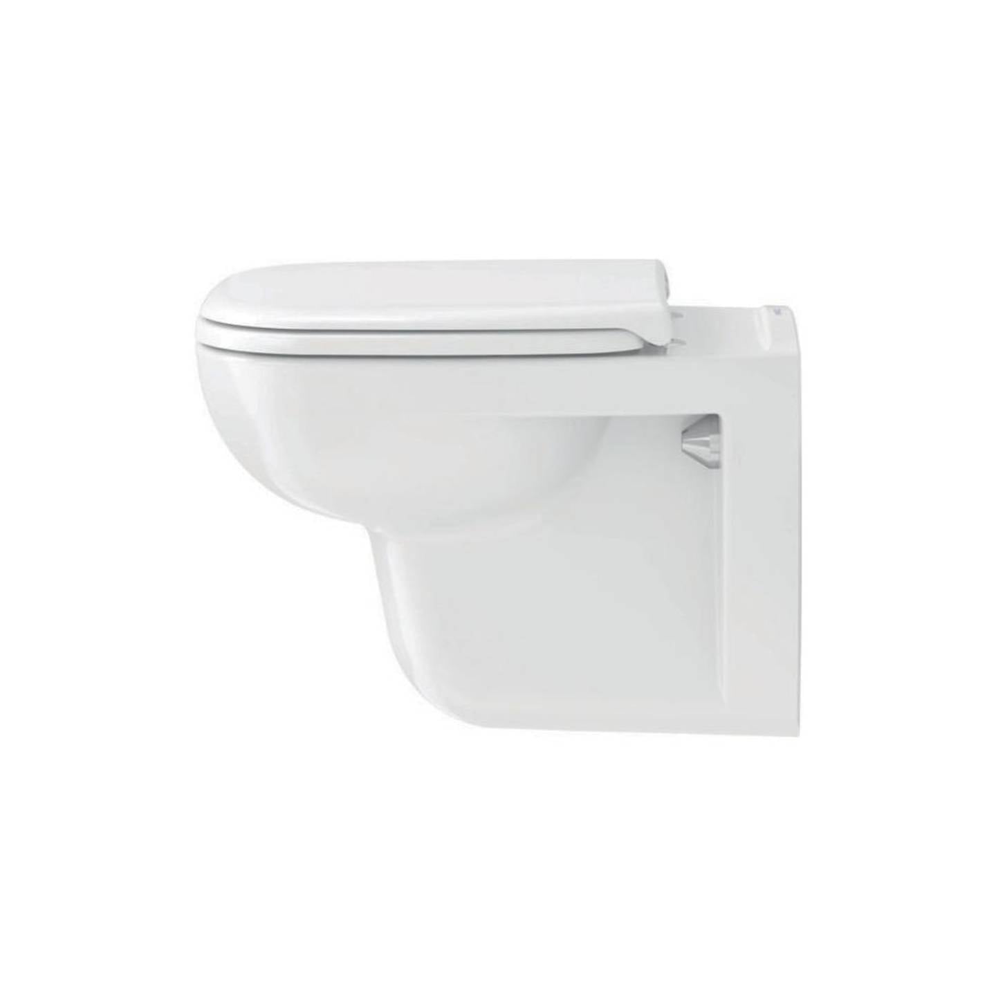 Duravit WC-Sitz D-Code Weiß mit verdeckten Edelstahlscharniere Bad WC-Sitz 78cm - 4021534384769
