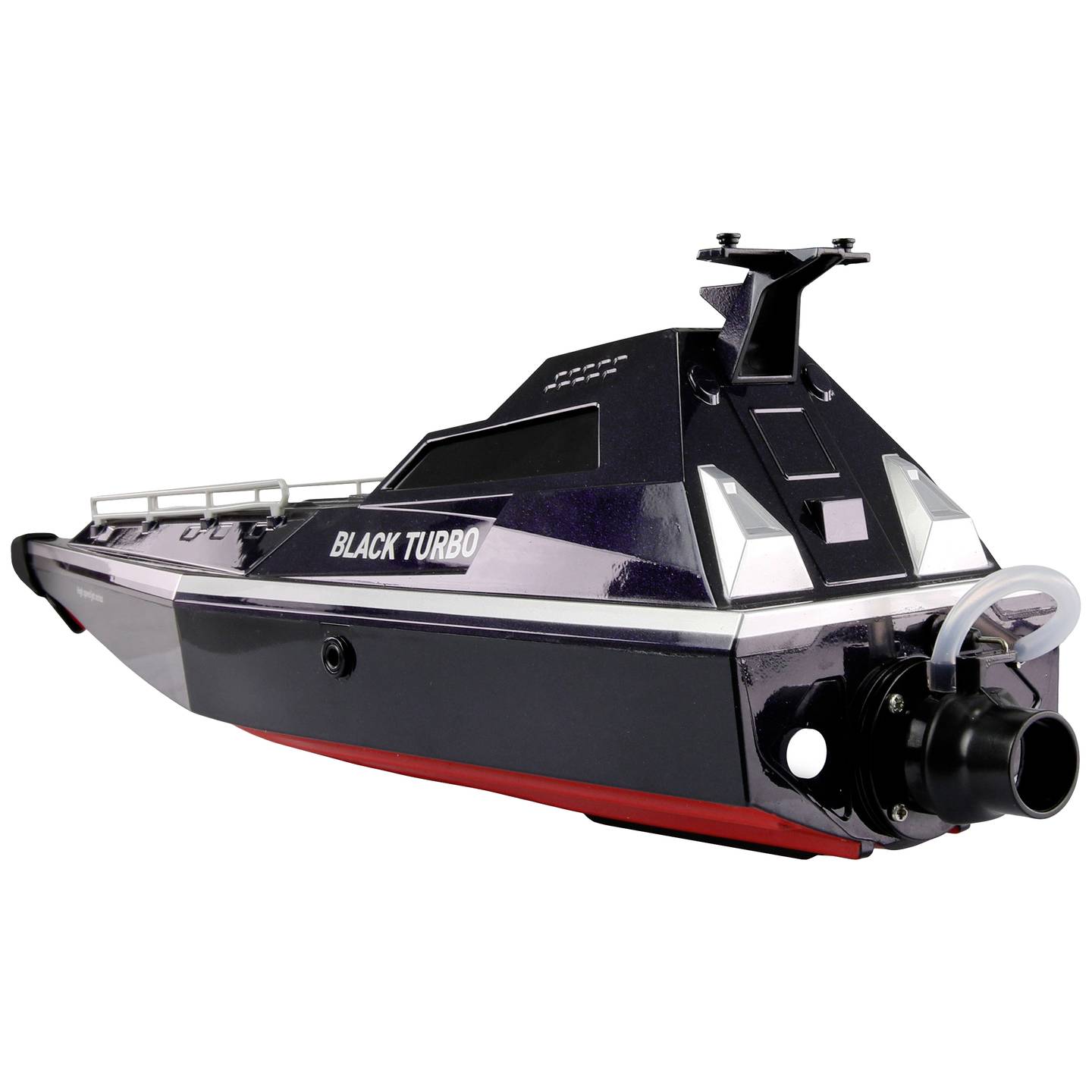 Amewi Black Turbo Speedboot Jetantrieb 420 RC Motorboot bis 28 km/h - 4262408975199