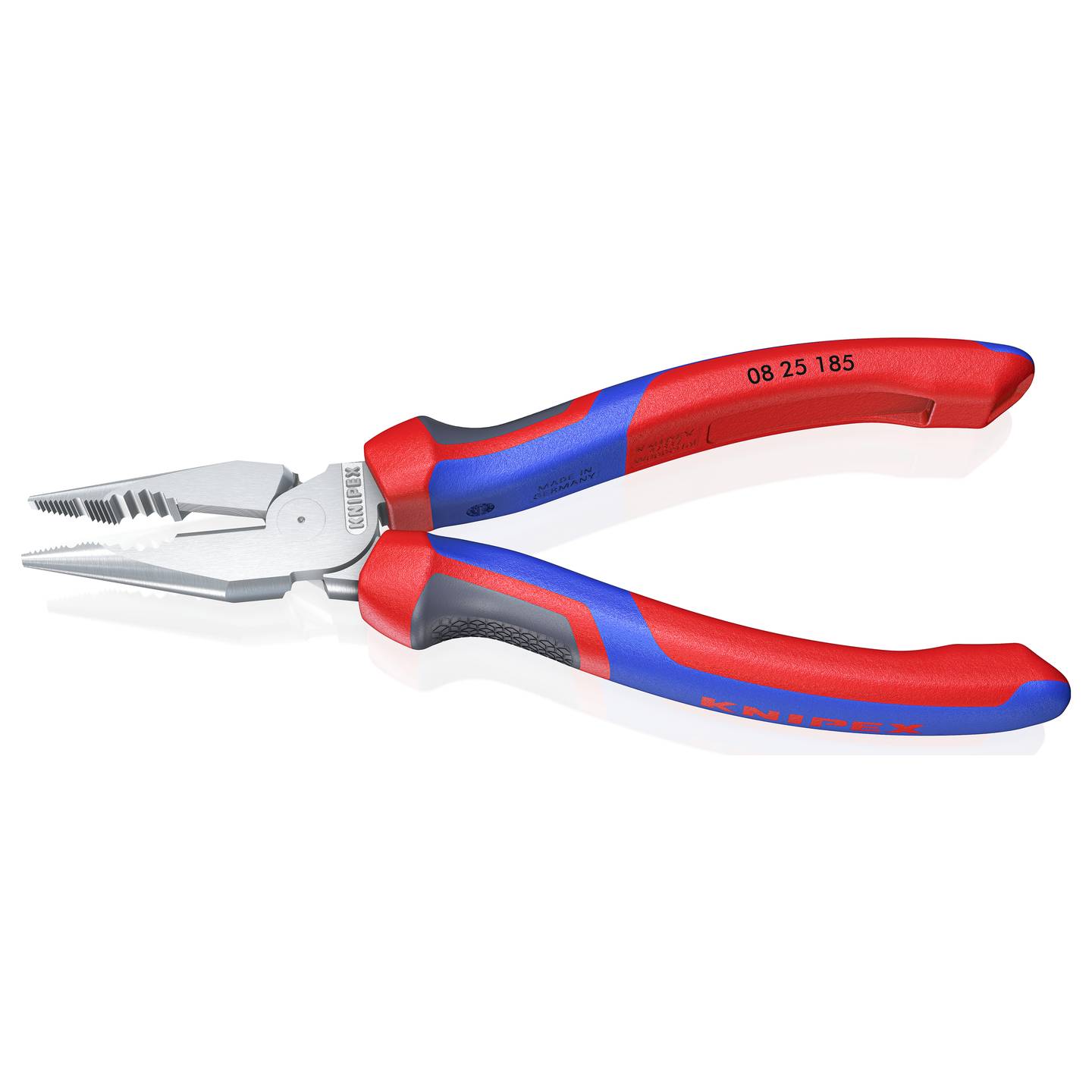 Knipex Kombizange 185mm Zange Werkstatt Schneidhärte 64HRC Ergonomische Griffe - 4003773088349