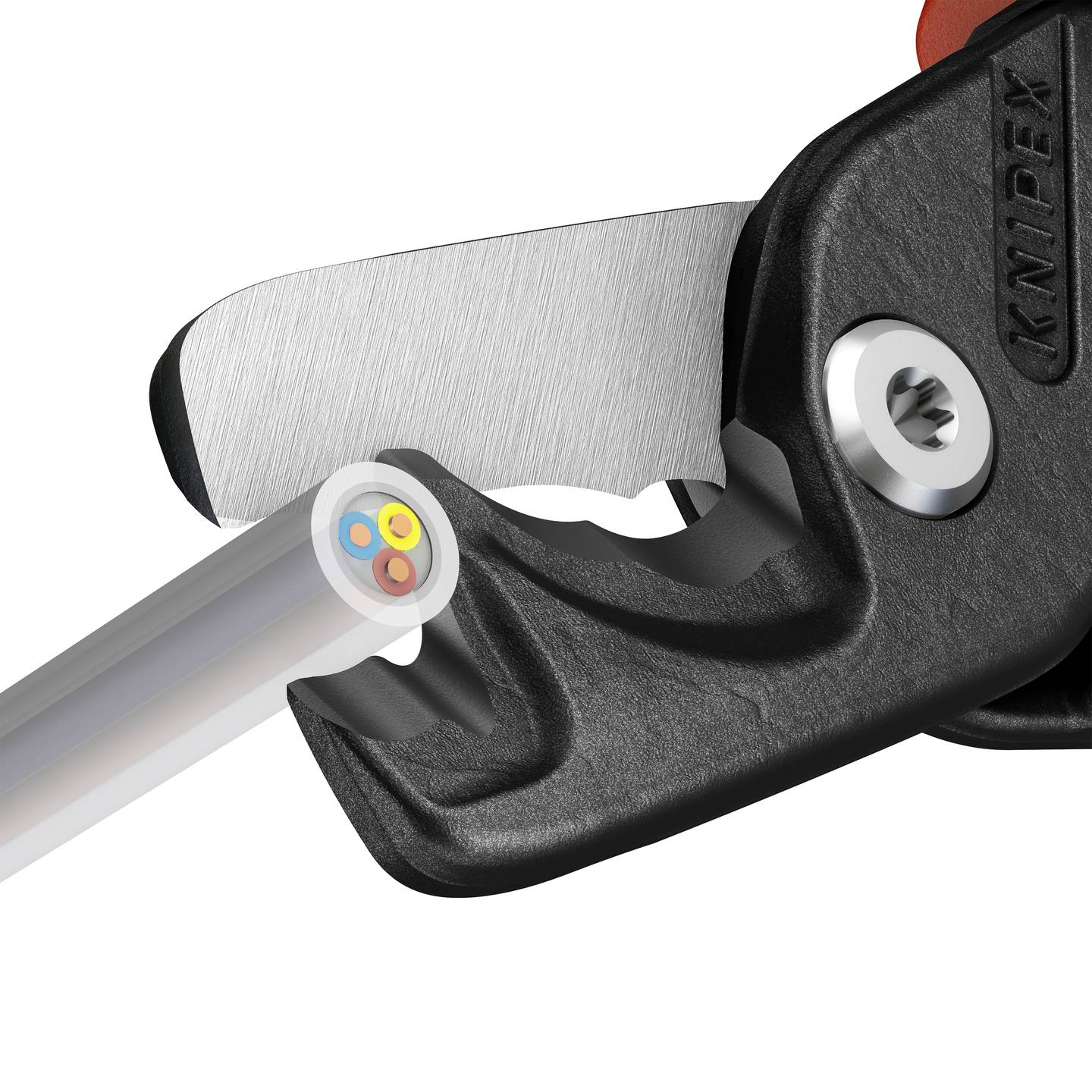 Knipex VDE StepCut XL 95 18 225 Kabelschere Schere Kabelschneider Werkzeug - 4003773089964