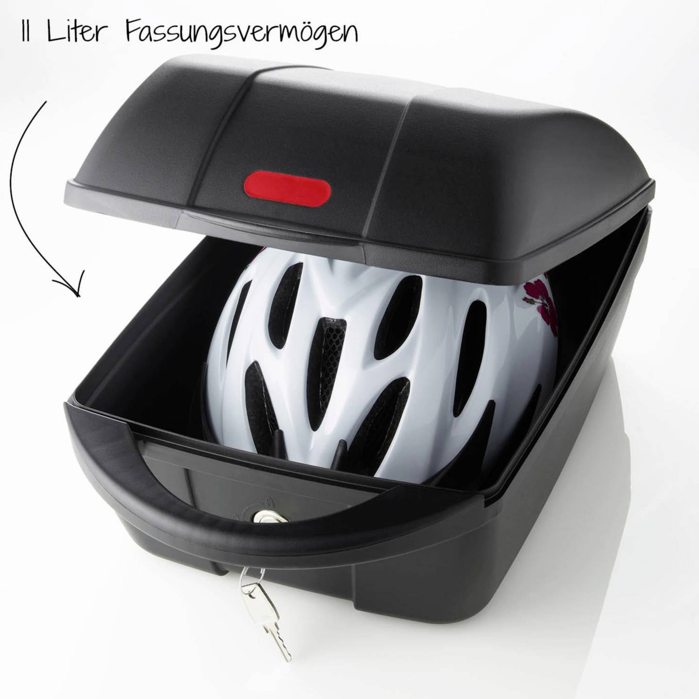 FISCHER Gepäckträgerbox schwarz abschließbar 1 St. für sicheres Reisen - 4008153865008